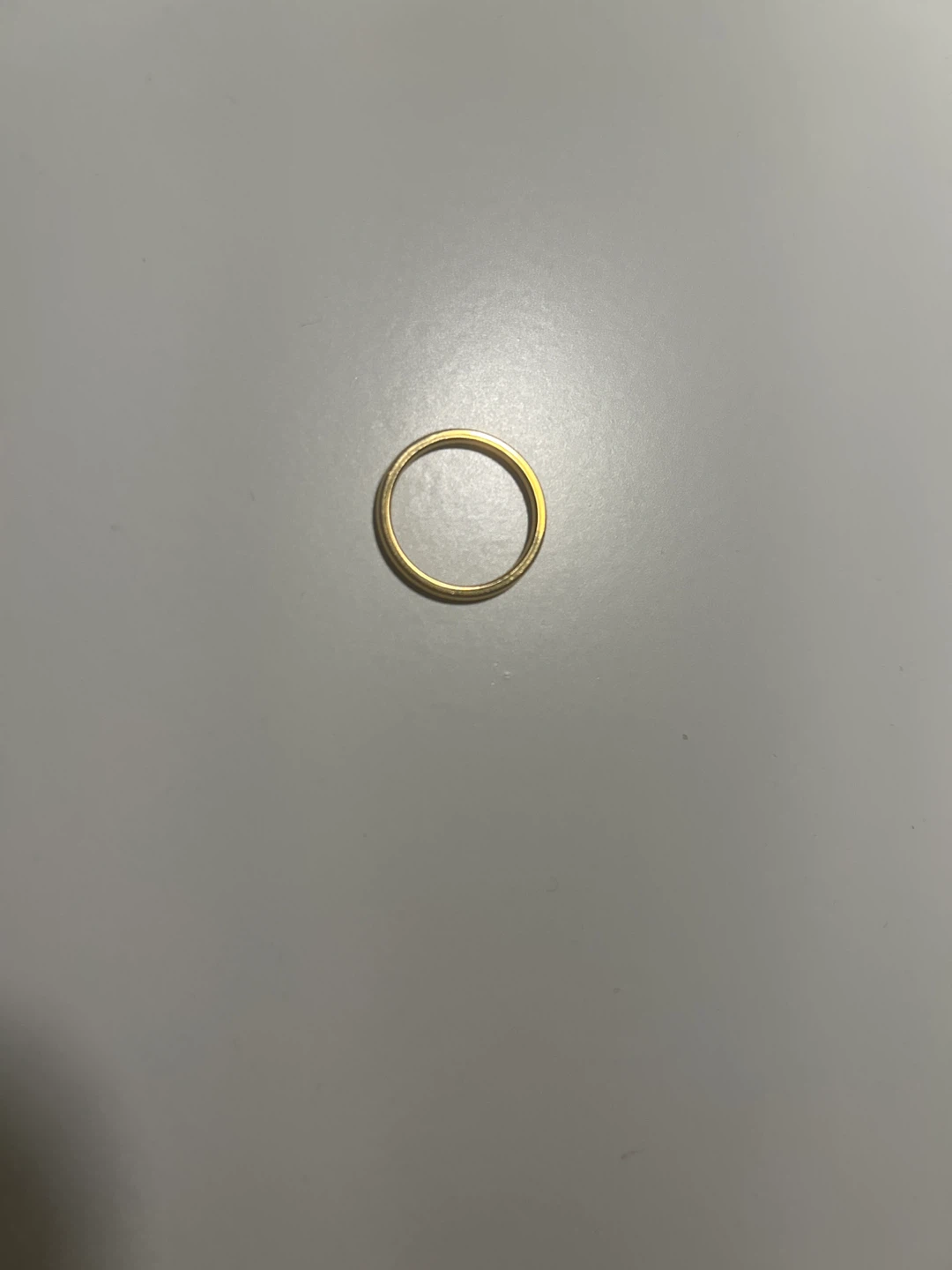 Gold Band Ring - photo 2