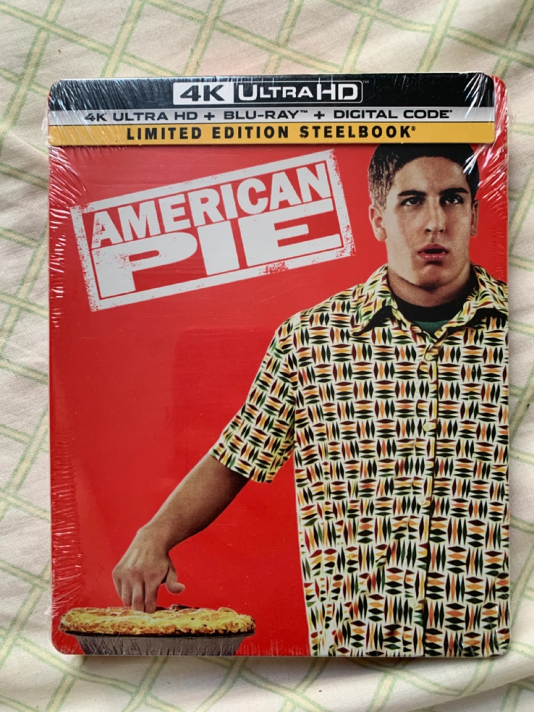 New American Pie Steelbook 4K Ultra HD + Blu Ray + Digital Code