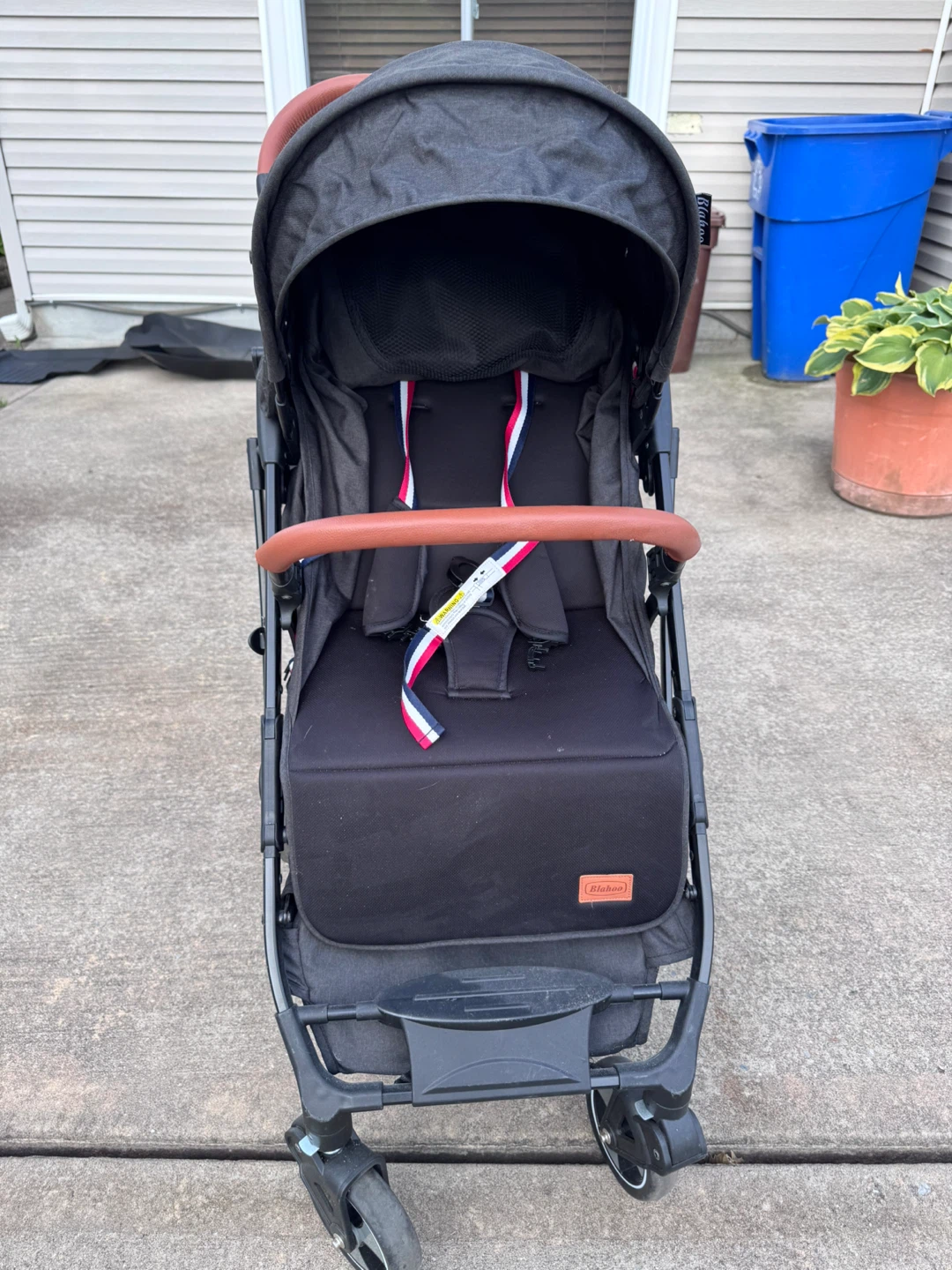 Black Lightweight Stroller