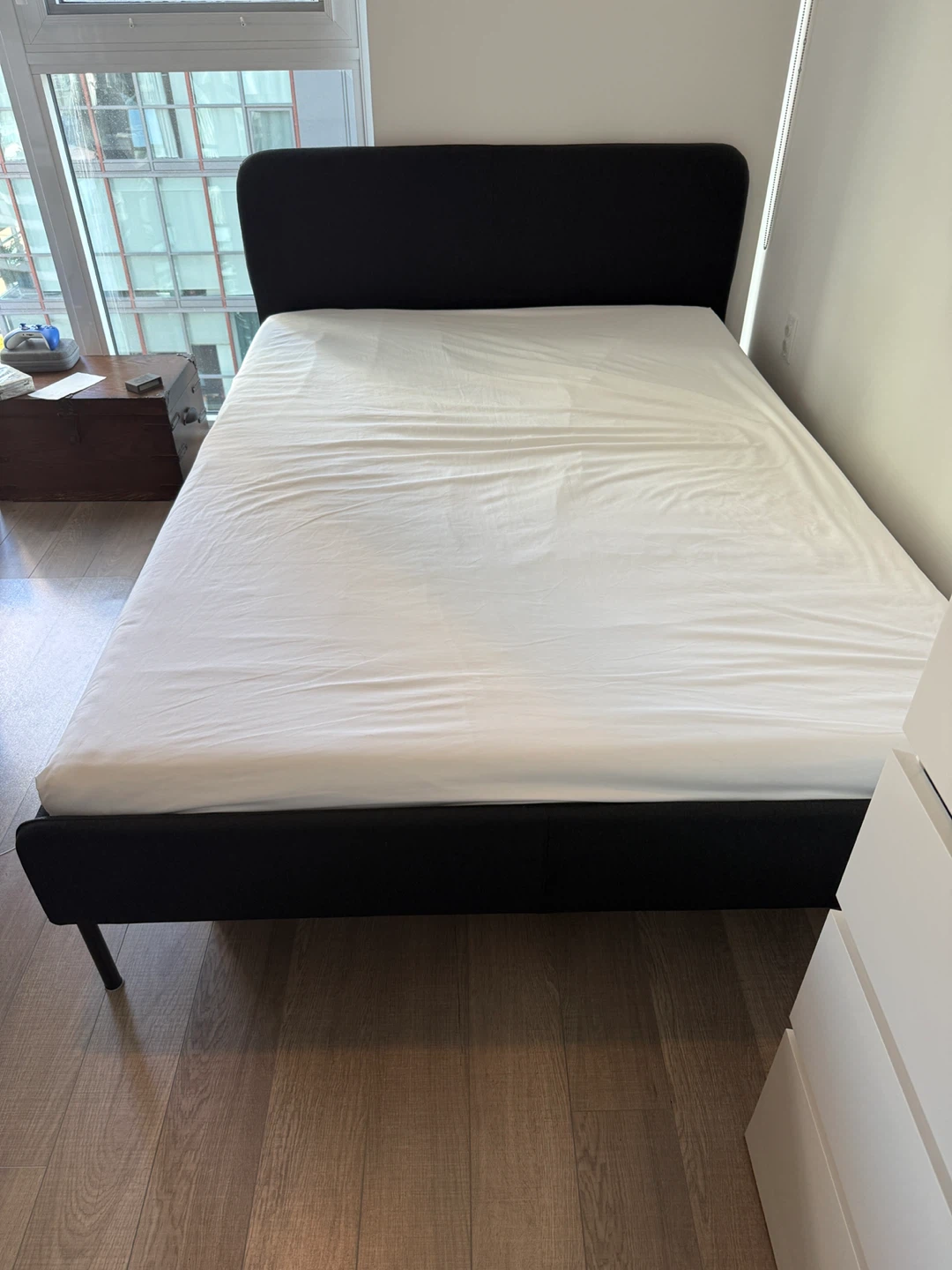 IKEA Slattum Upholstered Bed Frame - photo 2