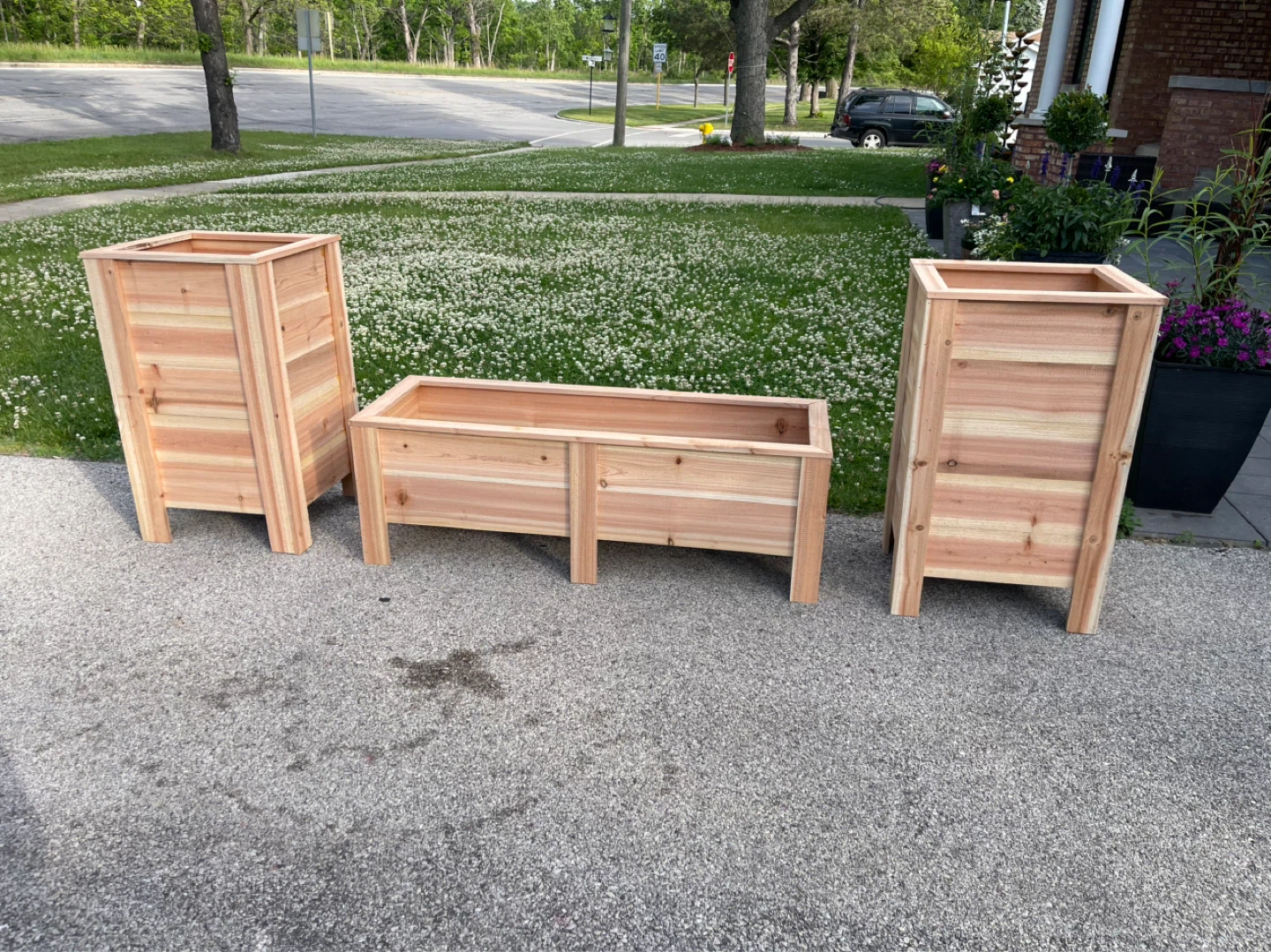 Wooden Raised Garden Bed Planter