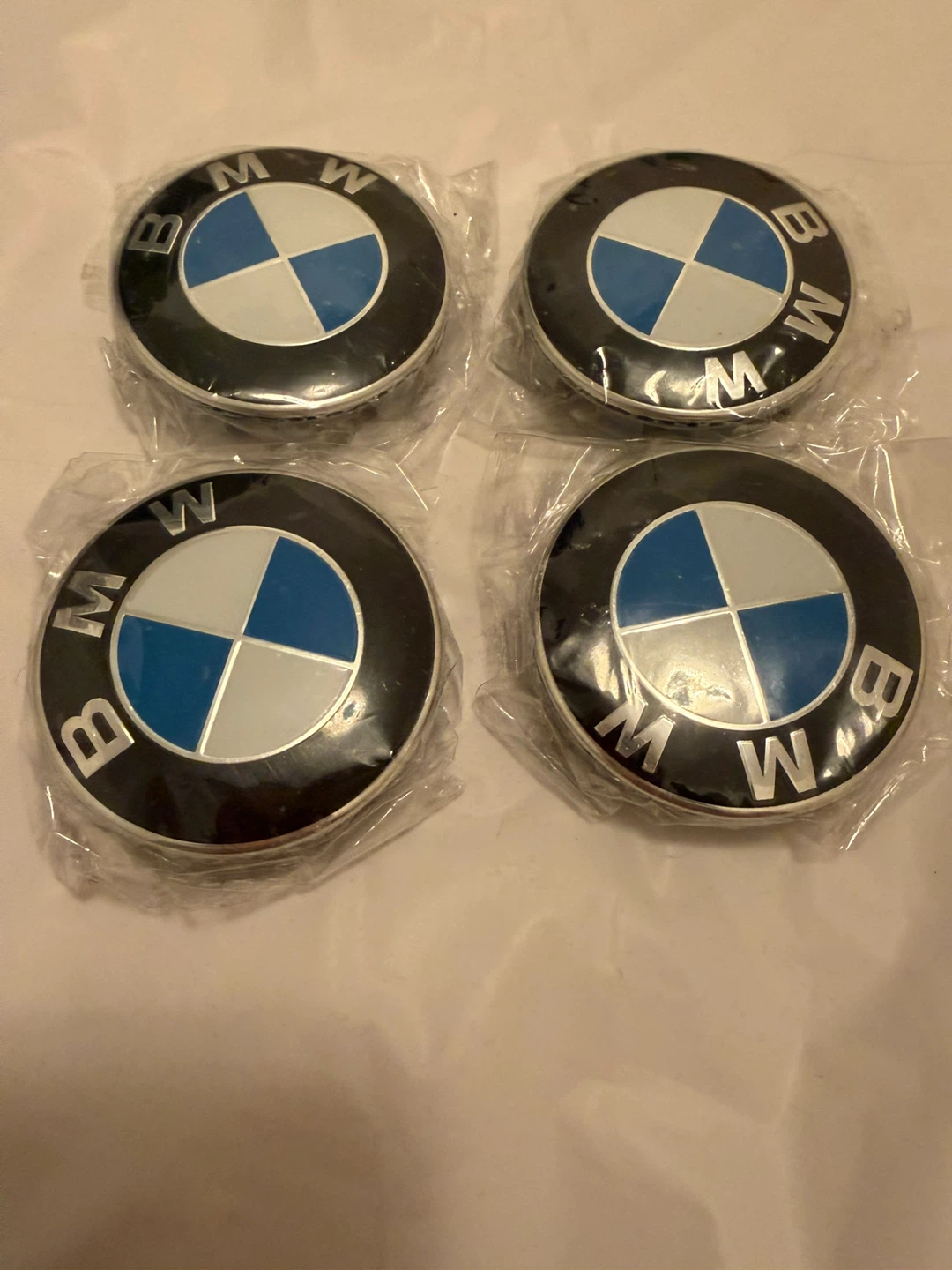 Set of 4 BMW Wheel Center Caps