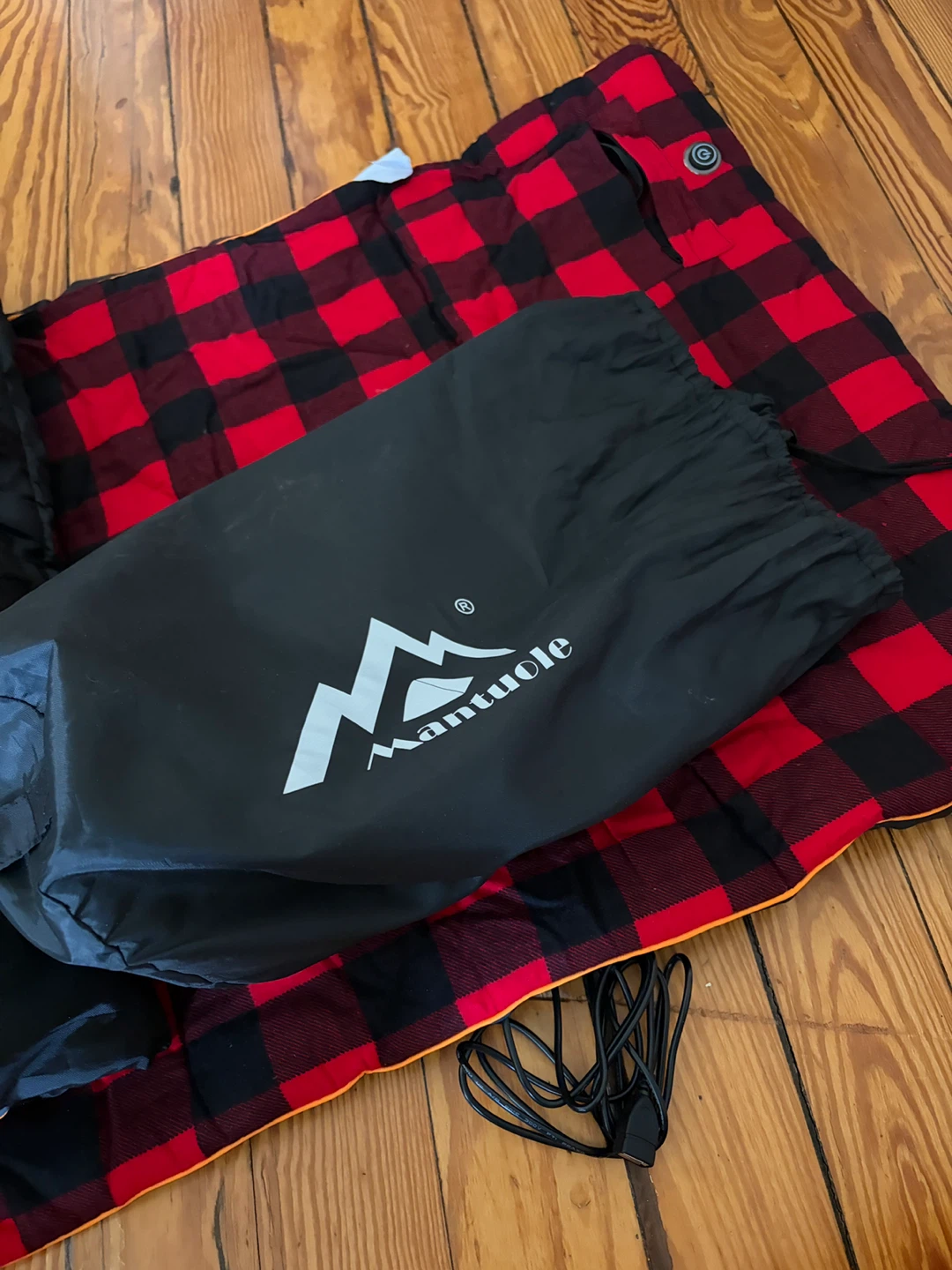 Heated Sleeping Bag pad, Operated by 5V/2A USB