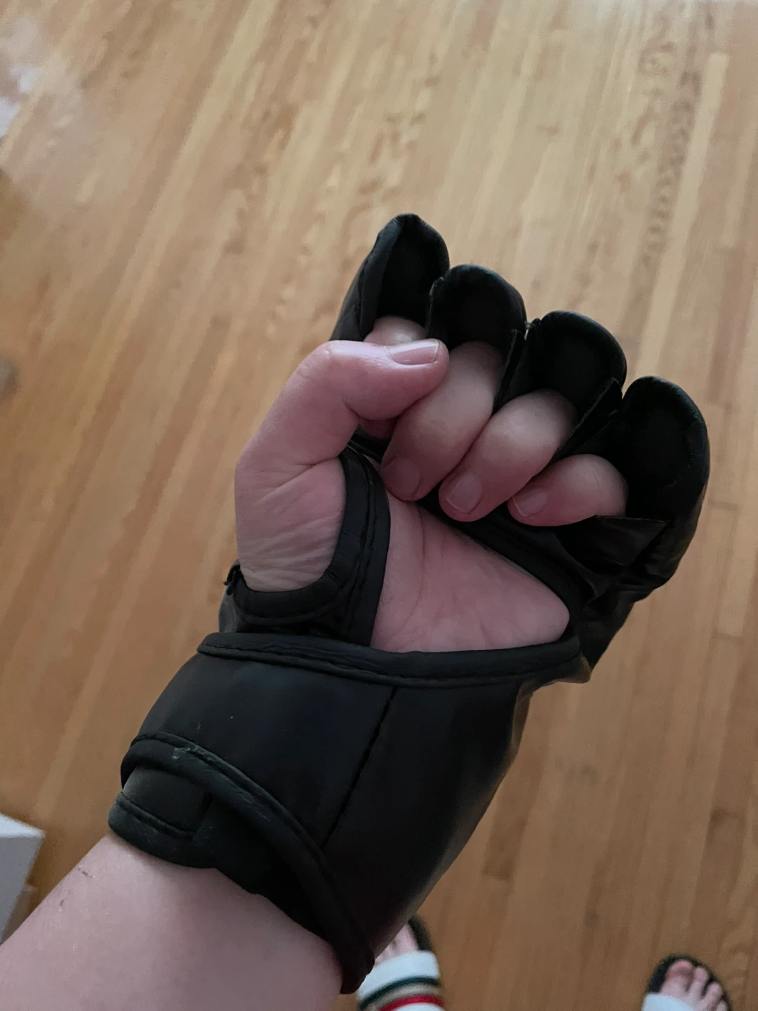 NEVER WORN NEW Black MMA Training Gloves