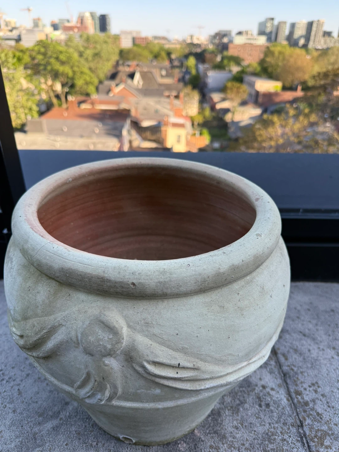Vintage Terracotta Garden Planter Pot - photo 2