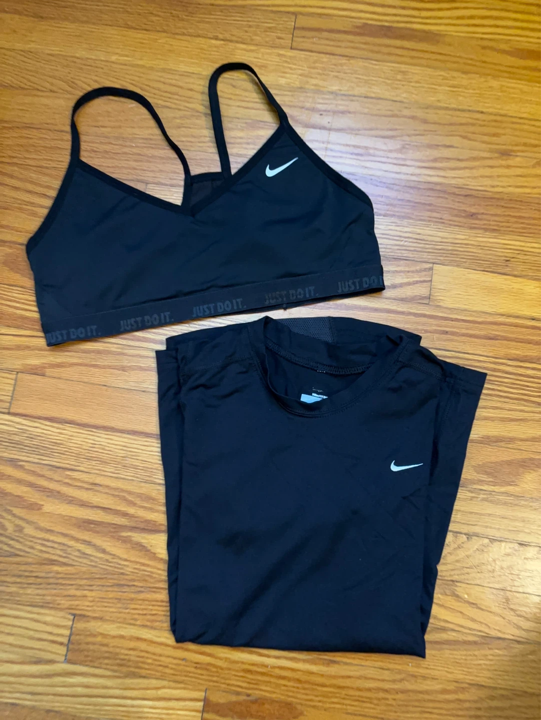 Nike Sports Bra and Performance Top Bundle
