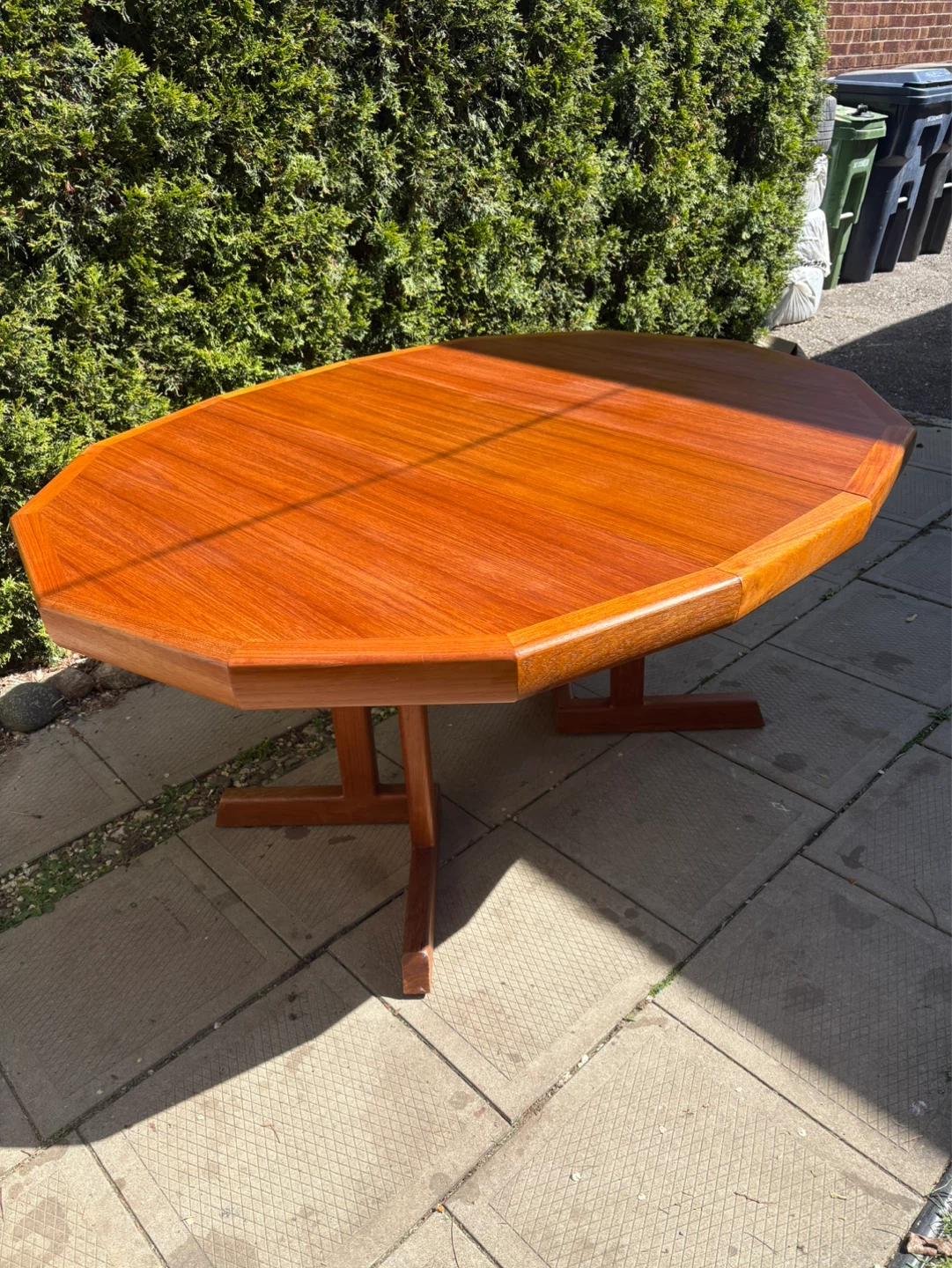 MCM Teak Dining Table - photo 3