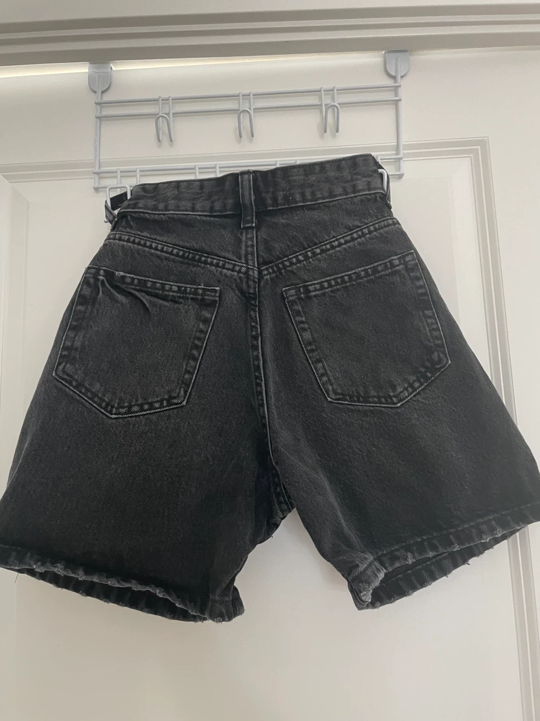 ZARA High-Waisted Denim Shorts - photo 2
