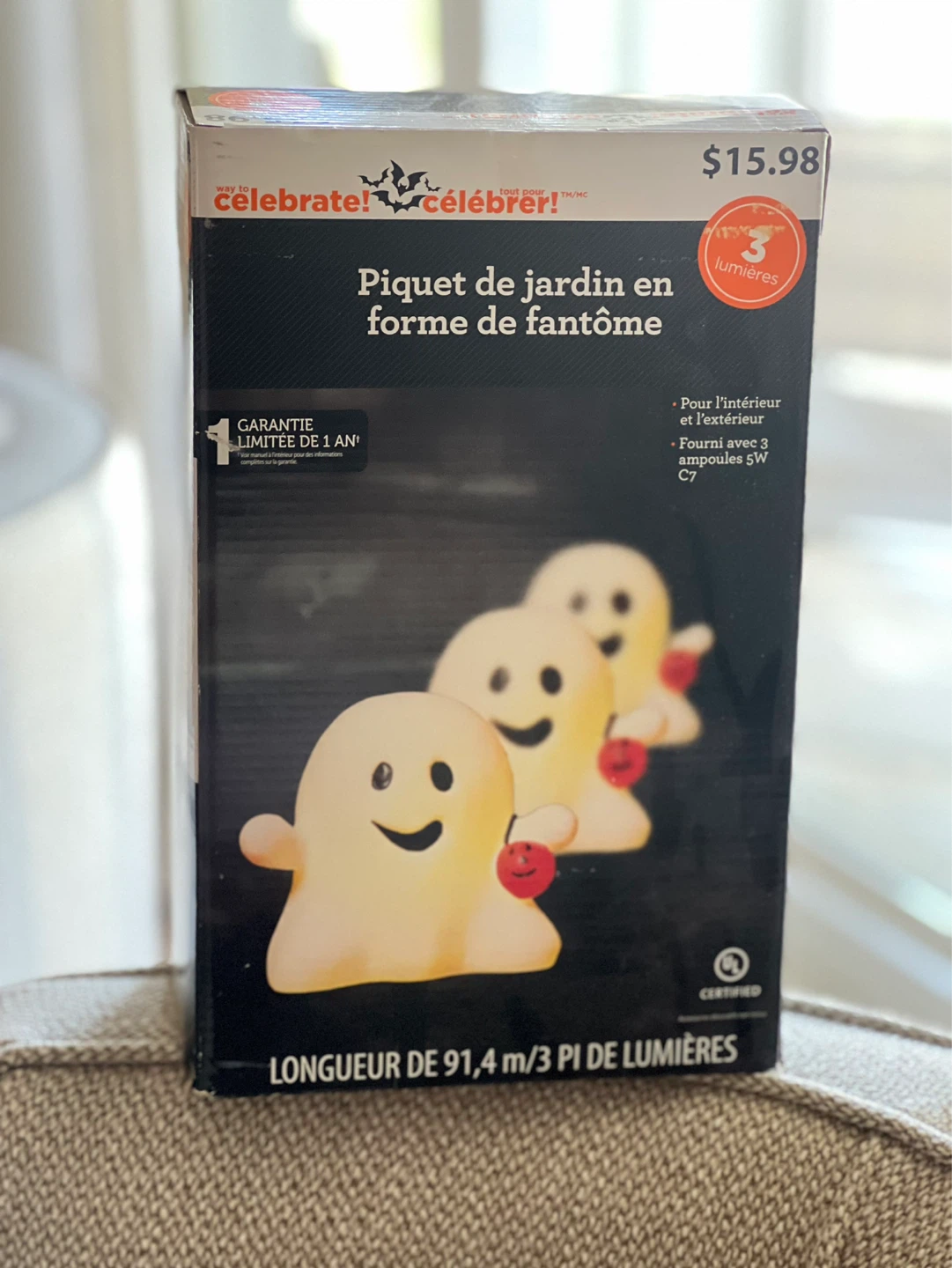 Celebrate! It's Canada! Ghost Lawn Stakes - 3 FT Lighted Length - photo 2
