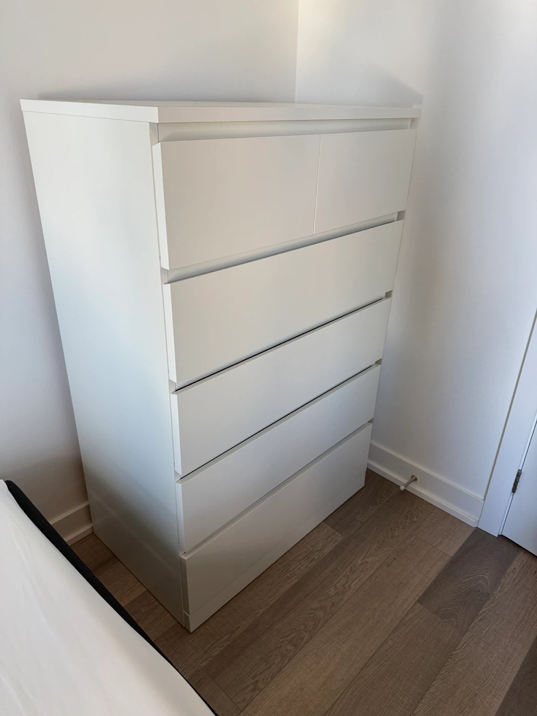 IKEA Malm 6-Drawer Dresser - White - photo 2