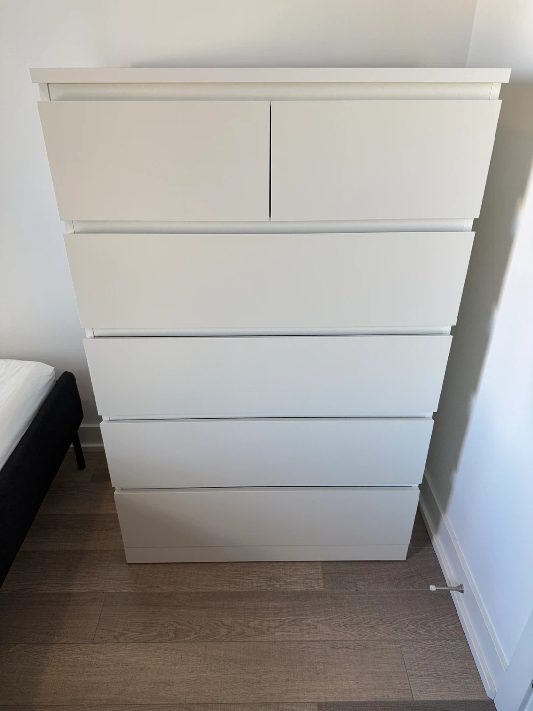 IKEA Malm 6-Drawer Dresser - White