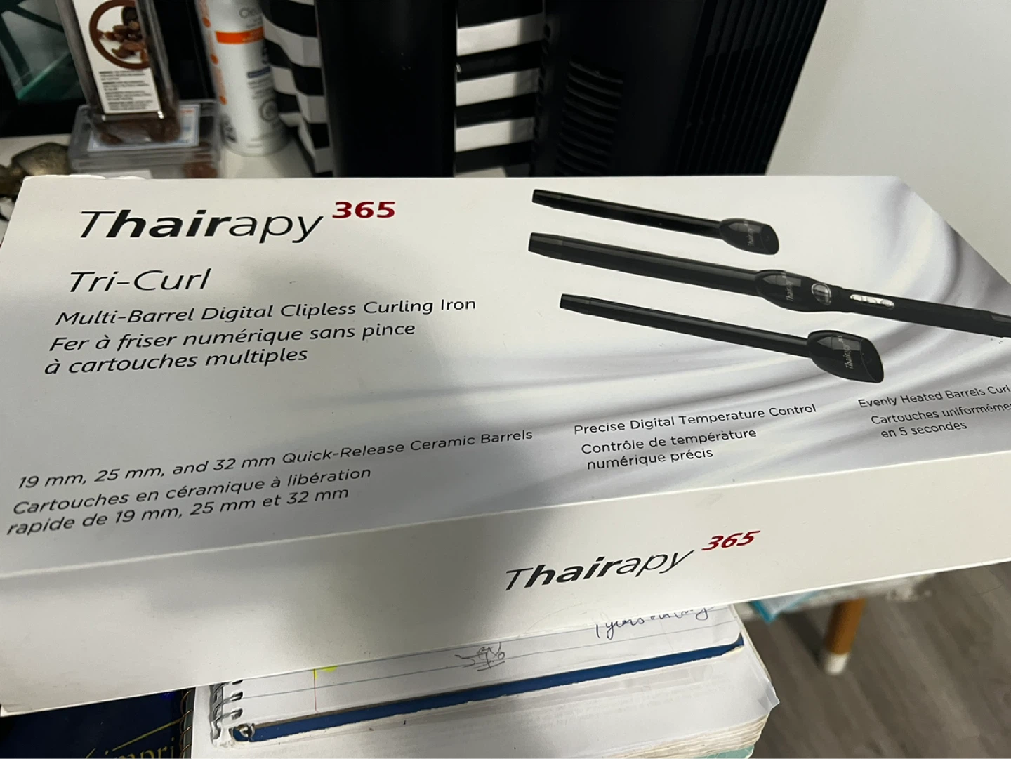 Thairapy 365 Tri-Curl Multi-Barrel Curling Iron Set - photo 3
