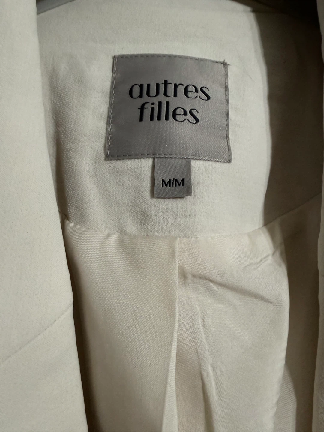 Autres Filles Cream Blazer Jacket M/M - photo 5