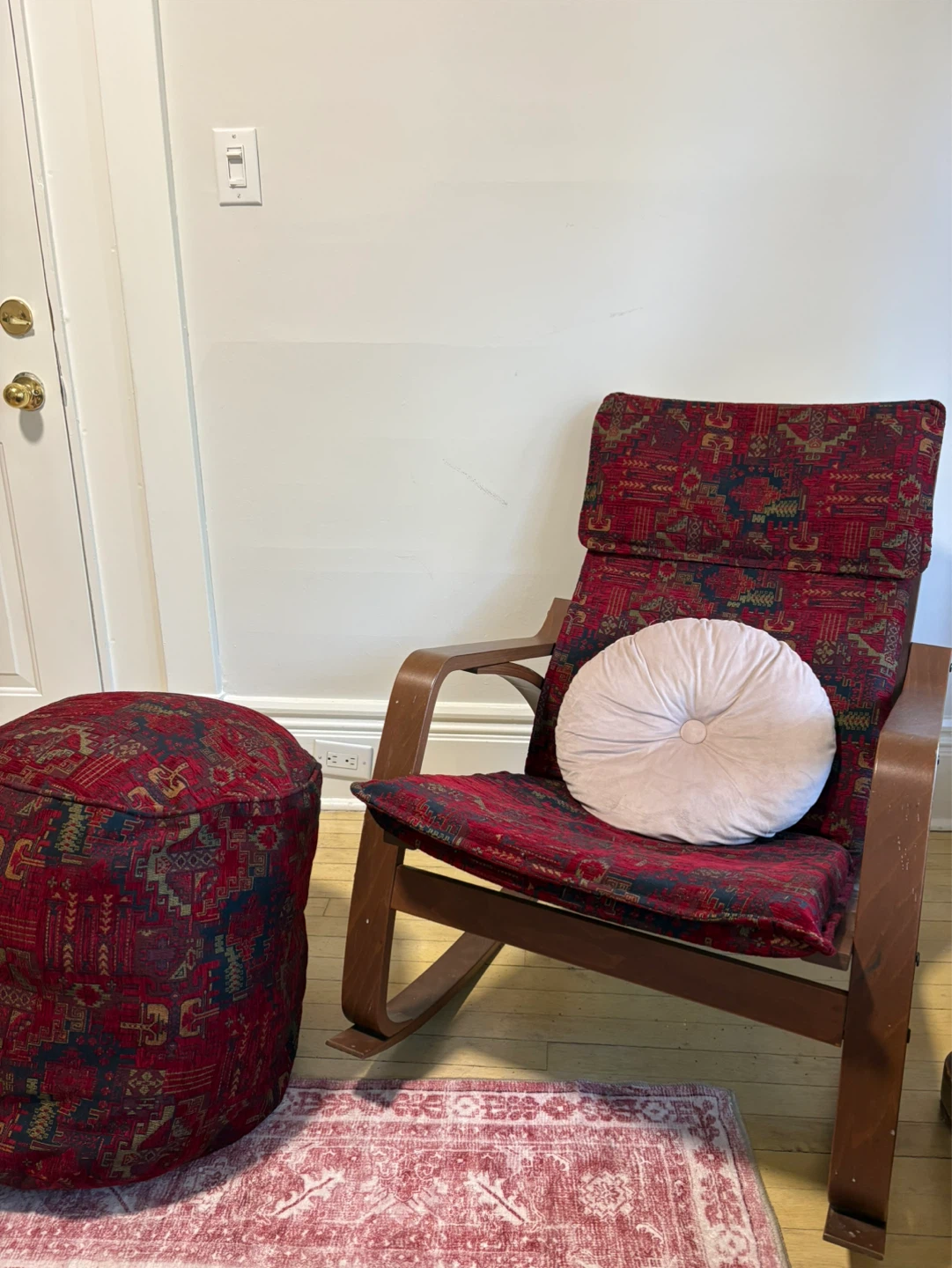 Rocking Chair with Matching Beanbag