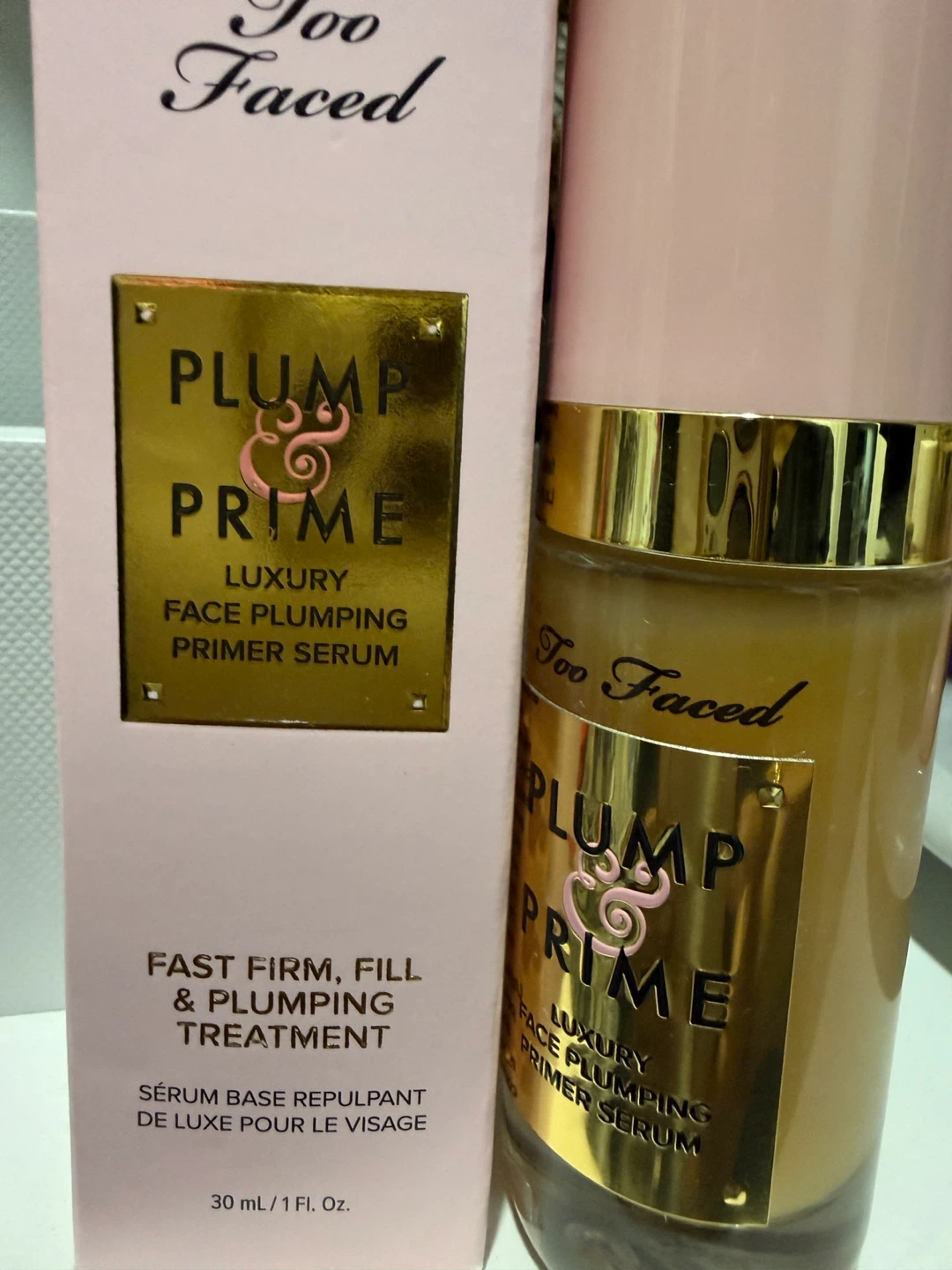 Too Faced Plump & Prime Luxury Face Plumping Primer Serum - photo 3