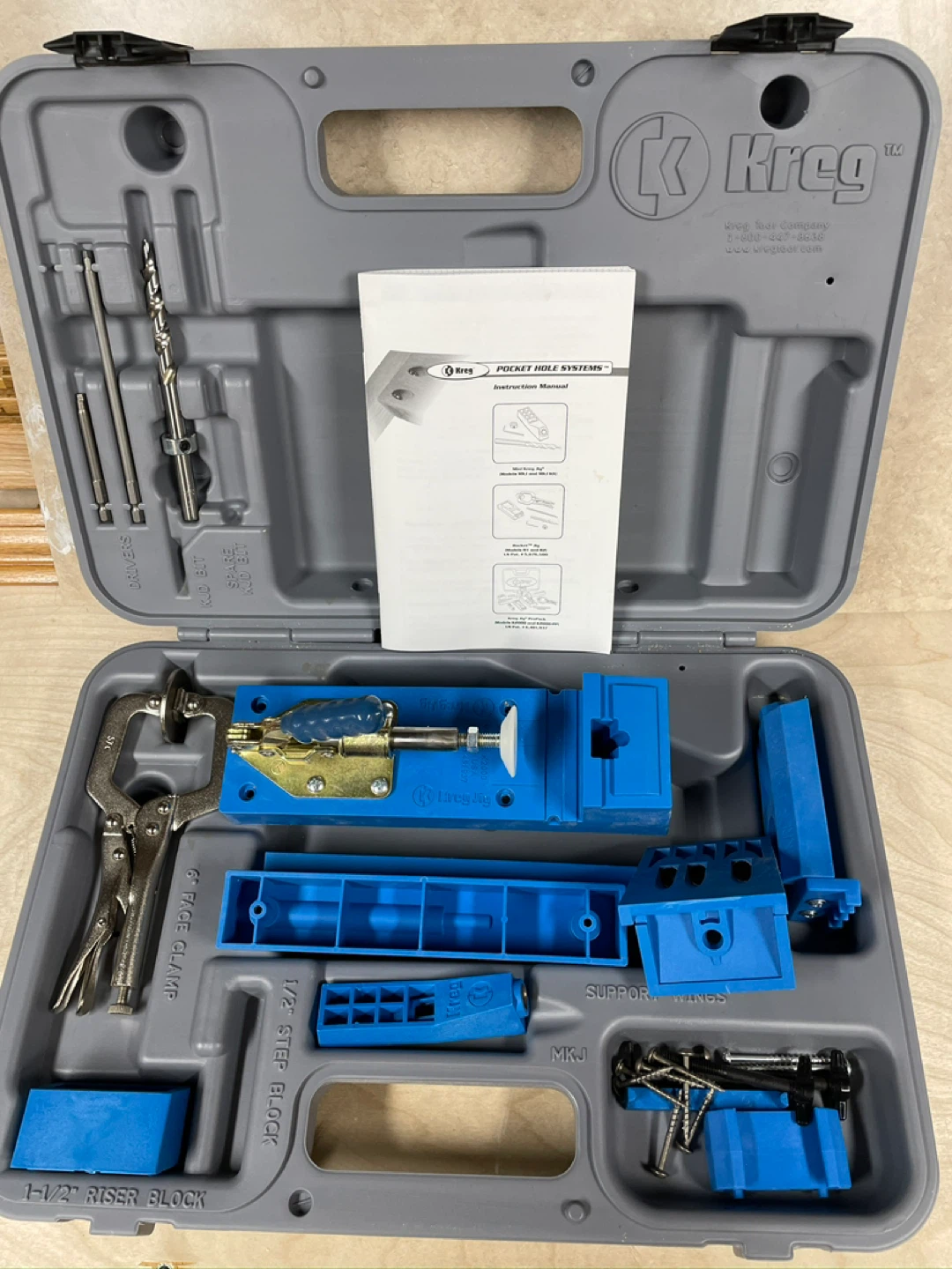 Kreg K-2000 Jig Pocket Hole System Kit