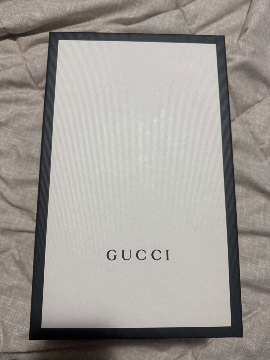 Gucci Black Slide Sandals with Box