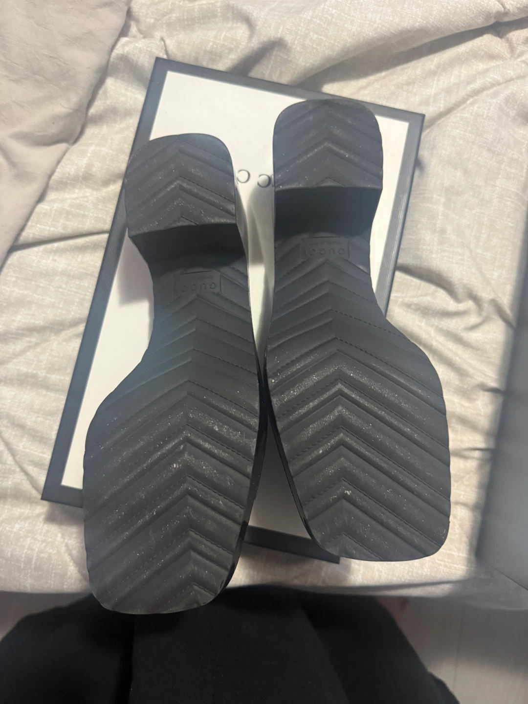 Gucci Black Slide Sandals with Box - photo 3