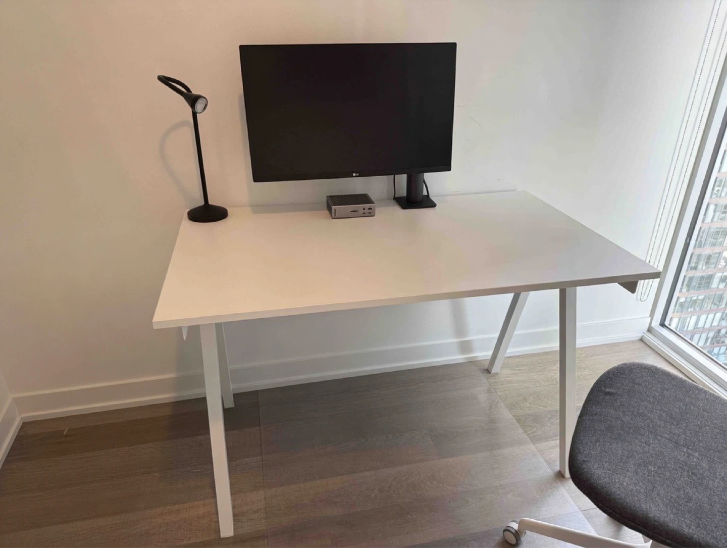 IKEA Trotten Desk - White