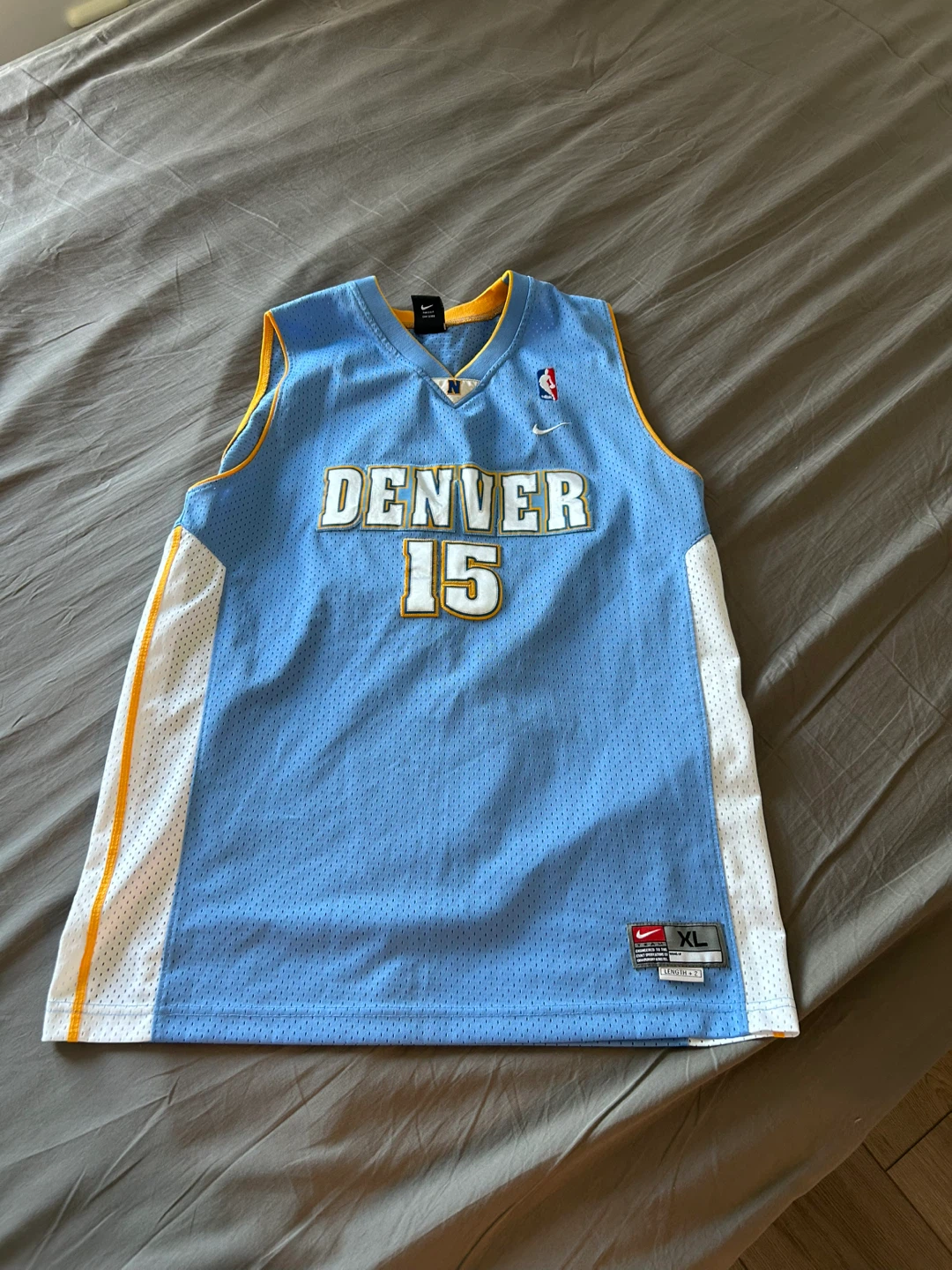 Denver Nuggets Carmelo Anthony #15 Basketball Jersey XL - photo 2