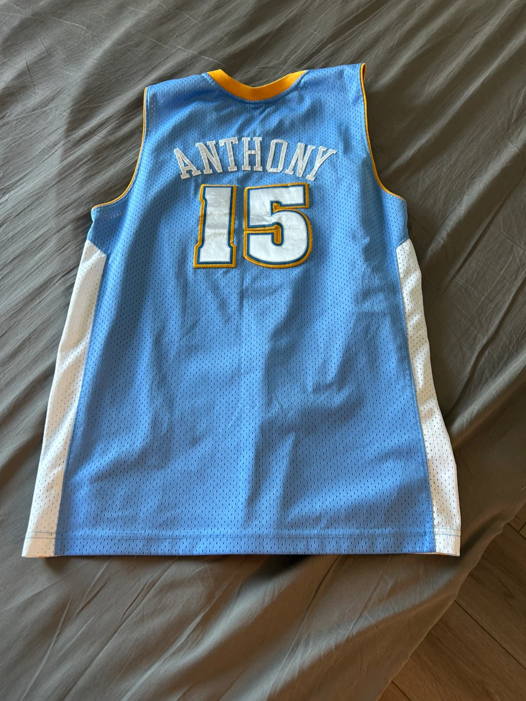 Denver Nuggets Carmelo Anthony #15 Basketball Jersey XL - photo 5