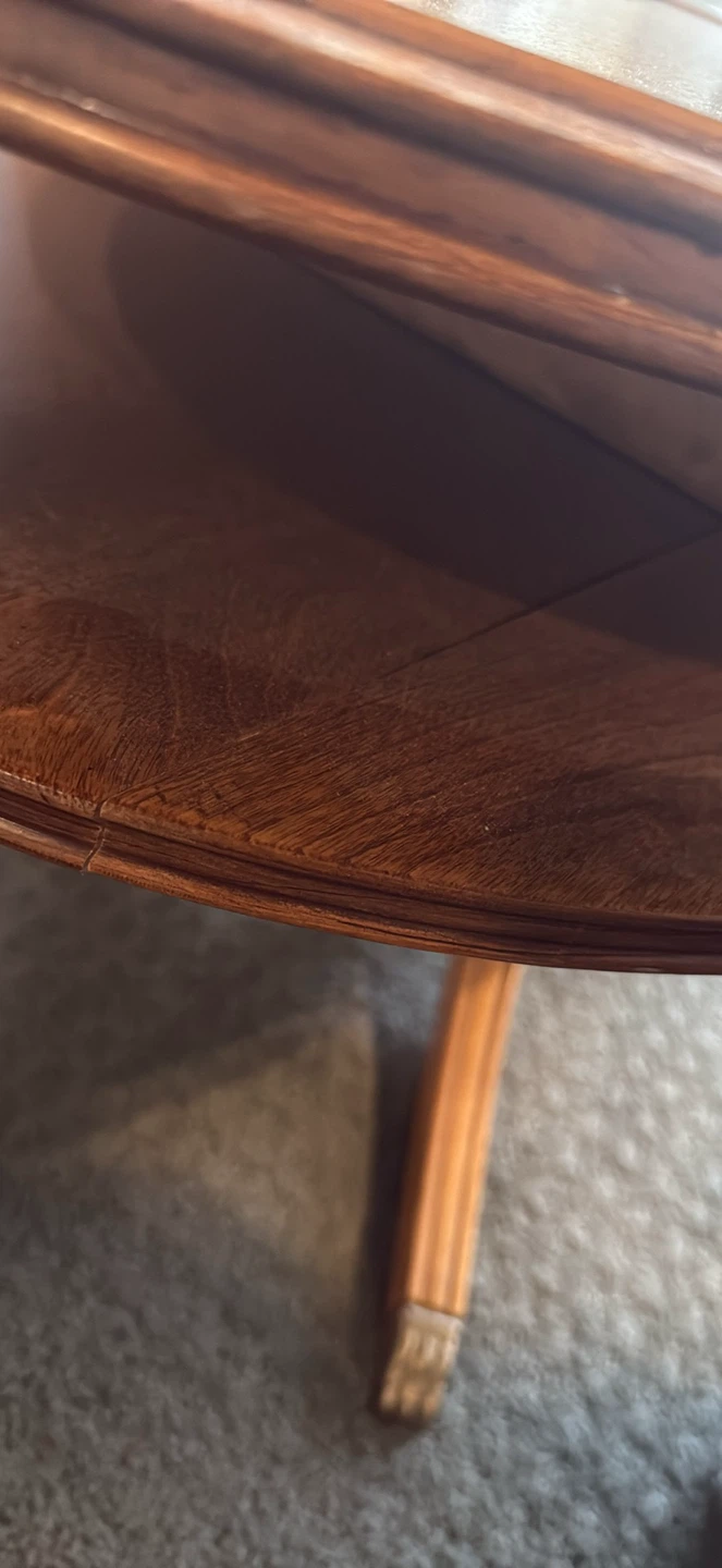 Wooden Coffee Table with Drawer - photo 2