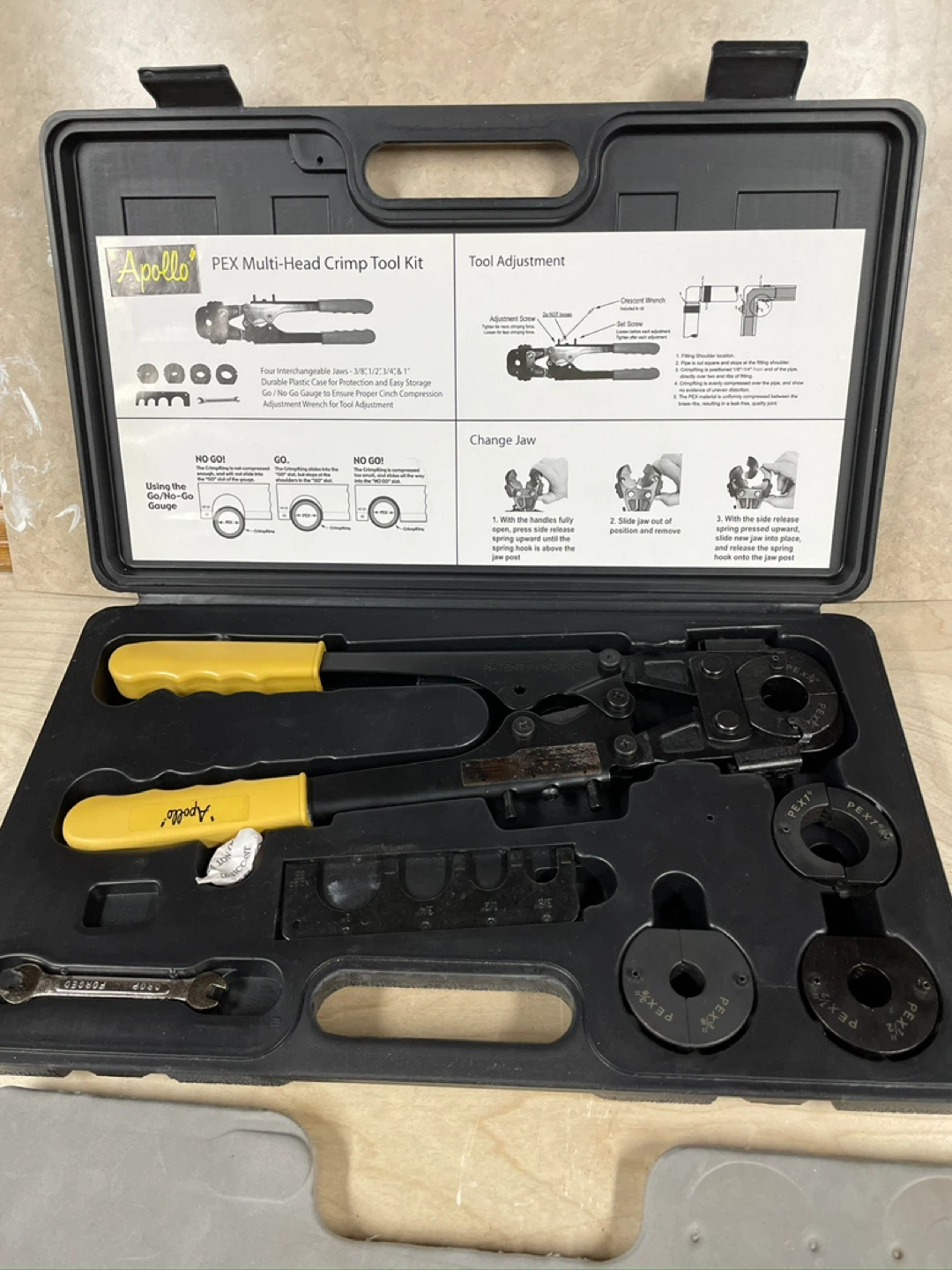 Apollo PEX Multi-Head Crimp Tool Kit - photo 2