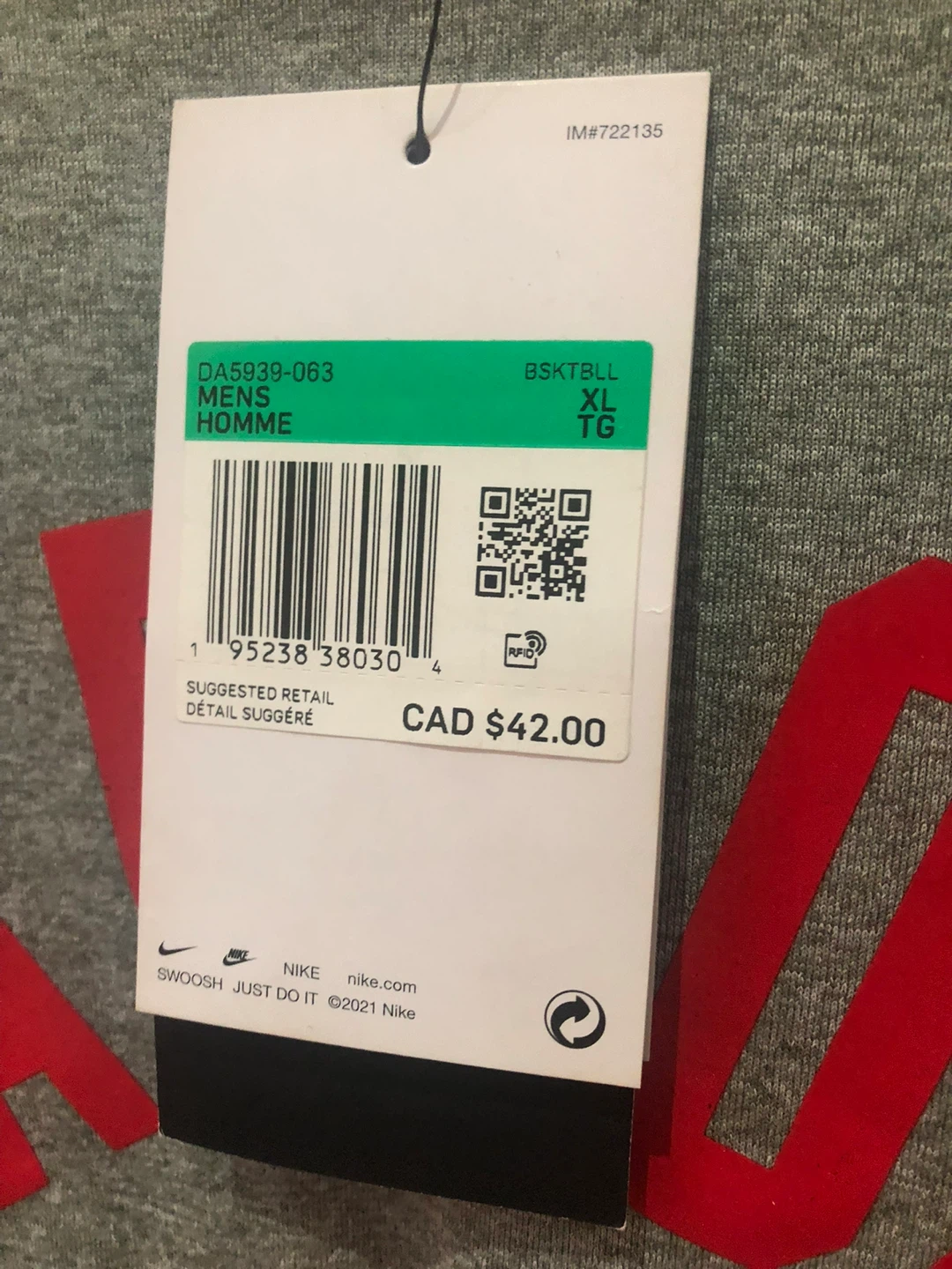 Nike Toronto Raptors Basketball T-Shirt XL - photo 2