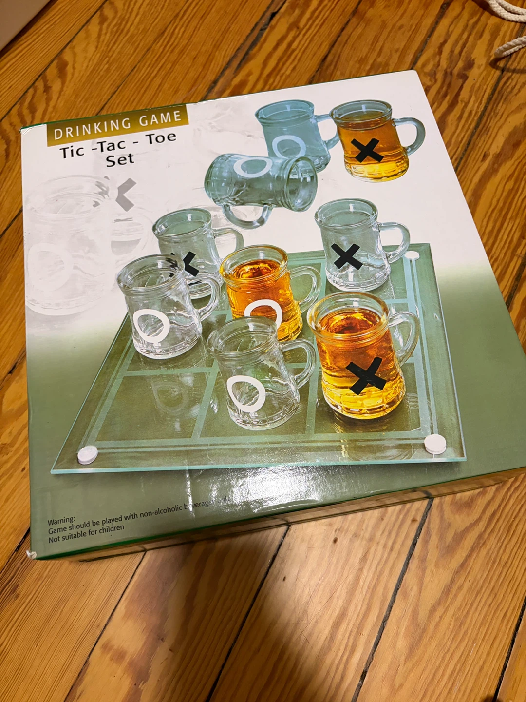 Drinking Game Tic-Tac-Toe Set