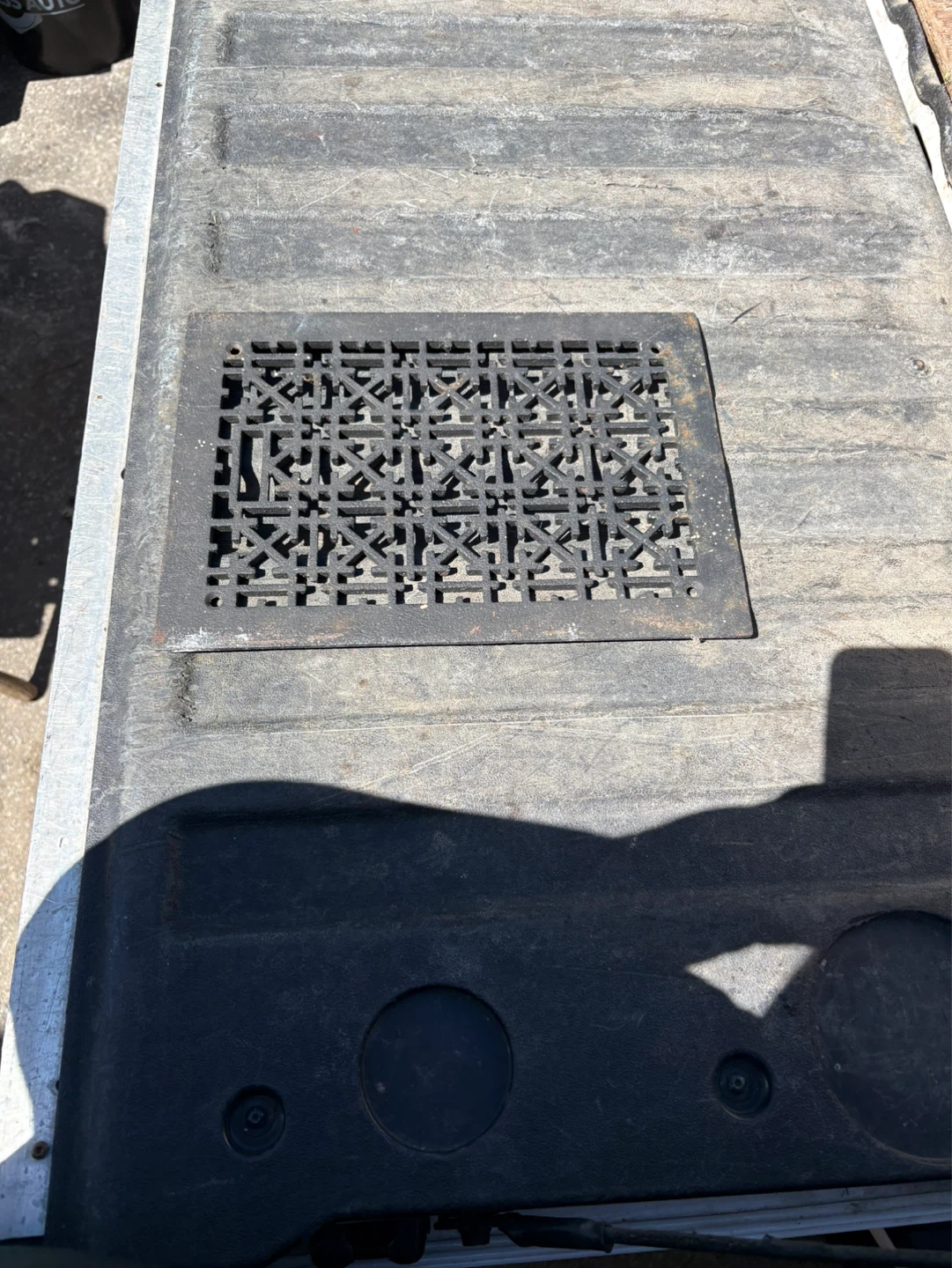Vintage Cast Iron Decorative Vent Cover