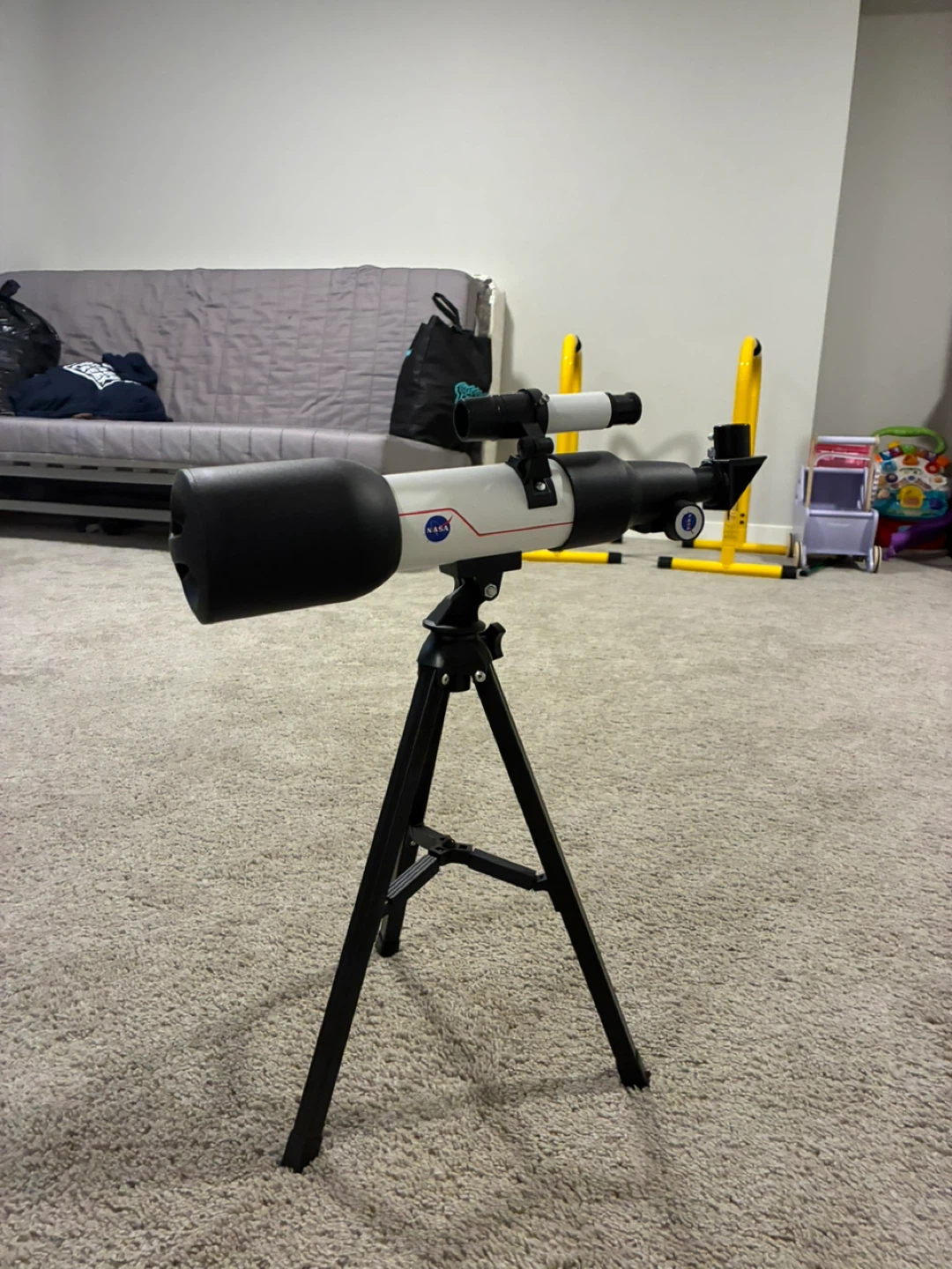 NASA Astronomical Telescope with Tripod