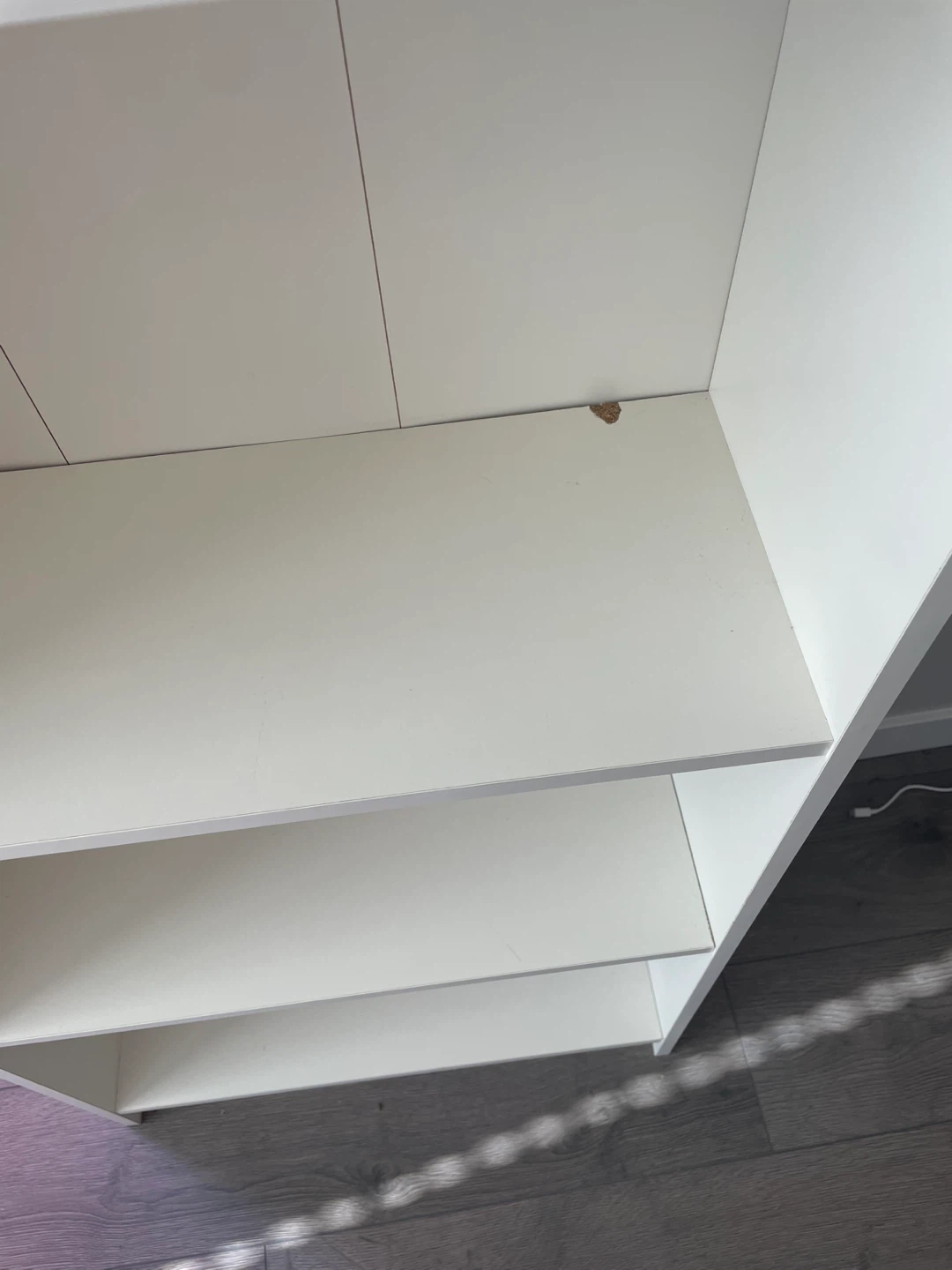 White 5-Shelf Bookshelf - photo 3