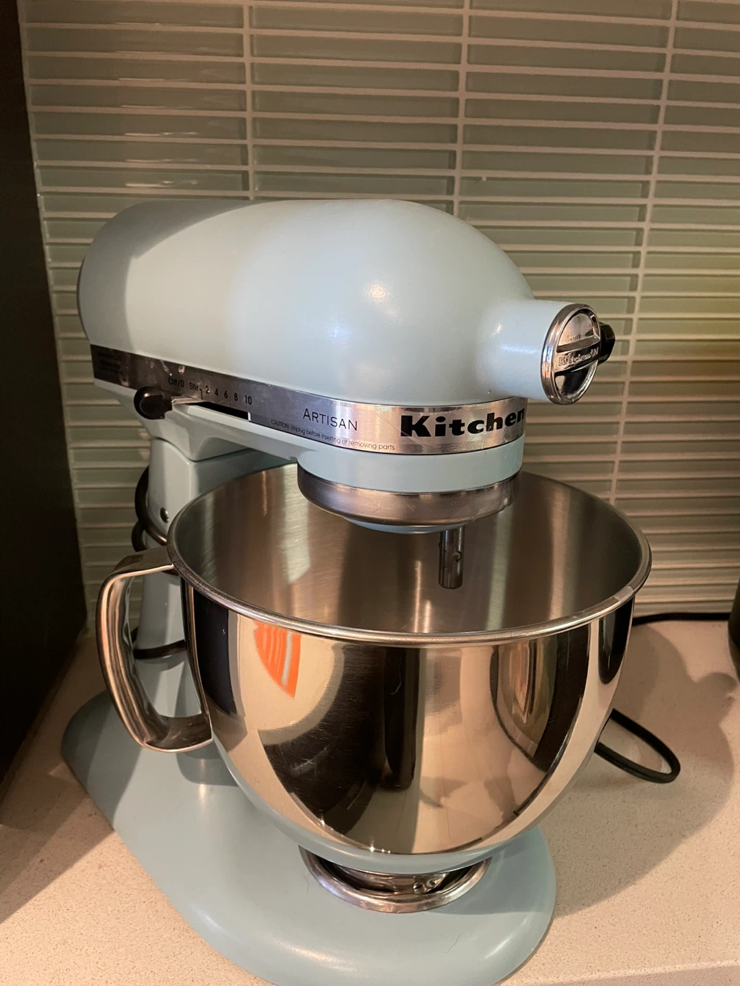 KitchenAid Artisan Series 5-Quart Mixer, Mineral Water - photo 5