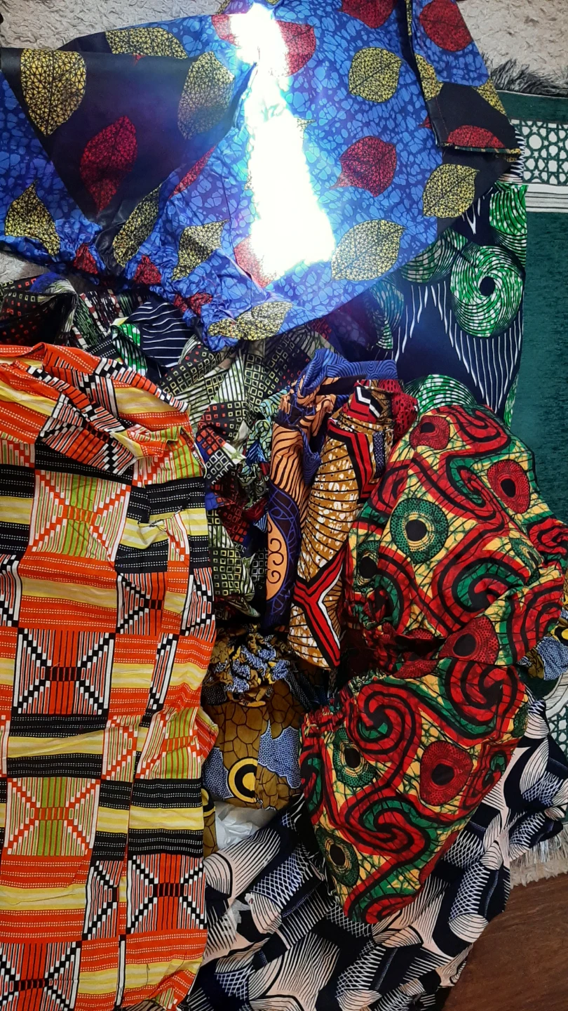 Assorted African Print Fabric Bundle