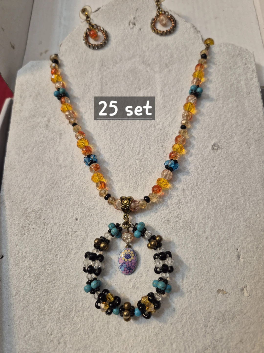 Beaded Necklace and Earring Sets - photo 4