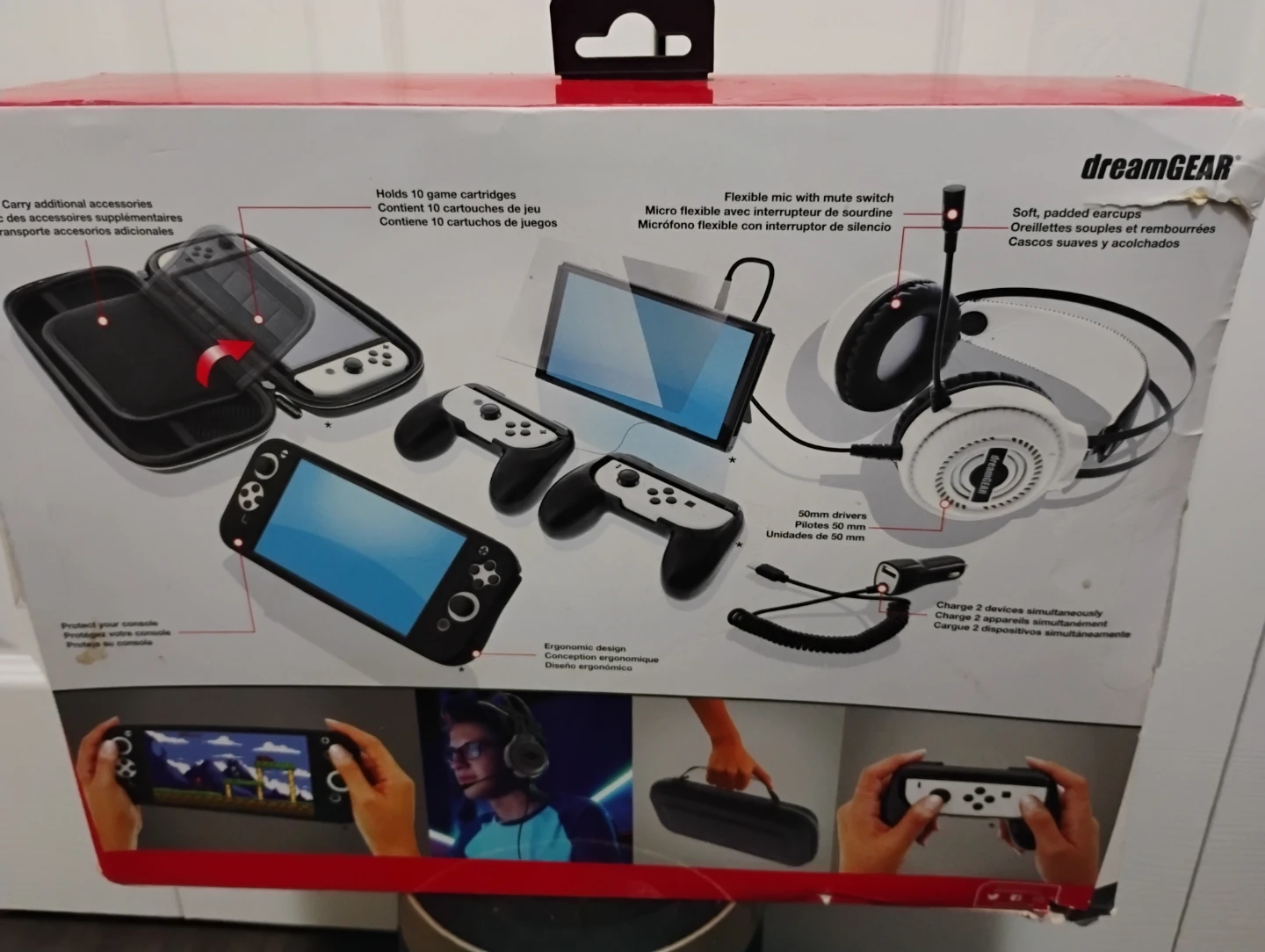 dreamGEAR Nintendo Switch OLED Gamer's Kit - photo 2