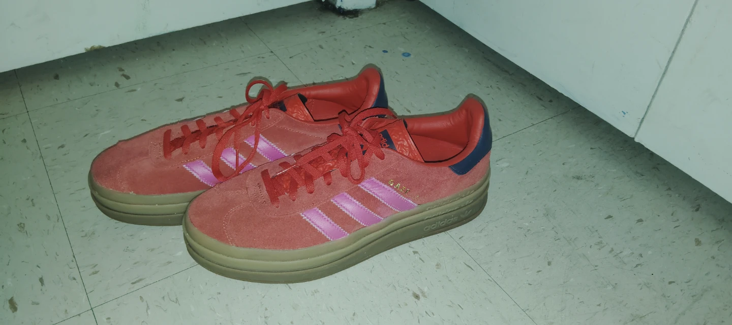 Adidas Gazelle Platform Sneakers - Pink