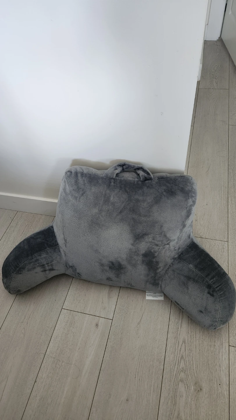 Grey Bedrest Pillow
