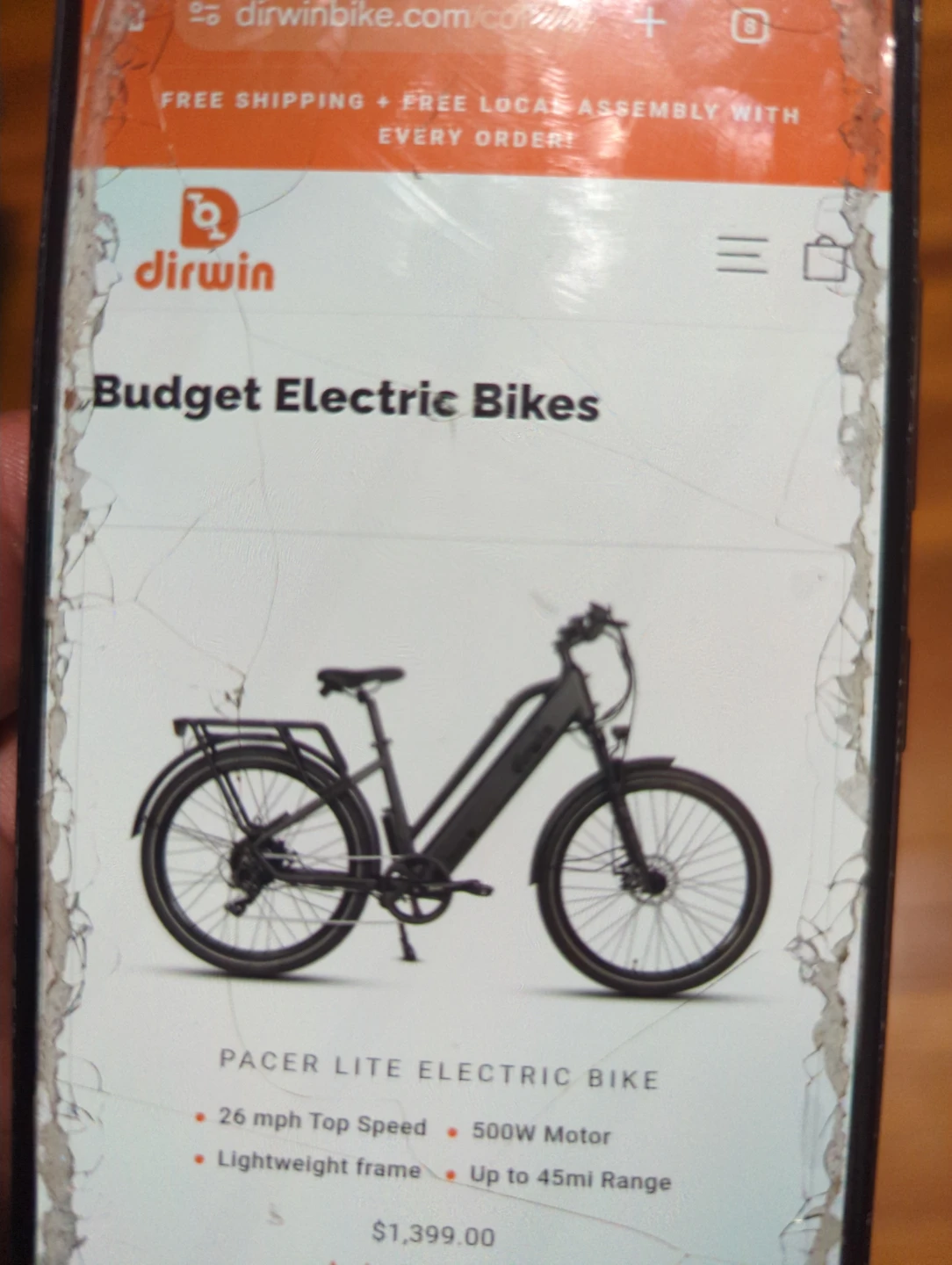 Dirwin Pacer Lite Electric Bike - photo 2