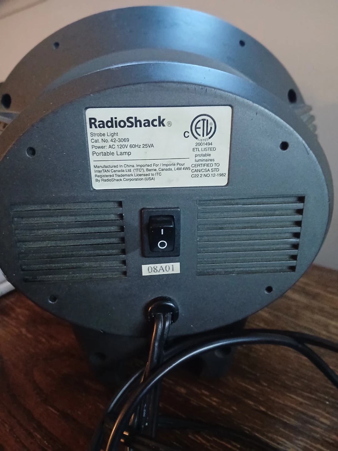 RadioShack Mega Strobe Light - photo 3