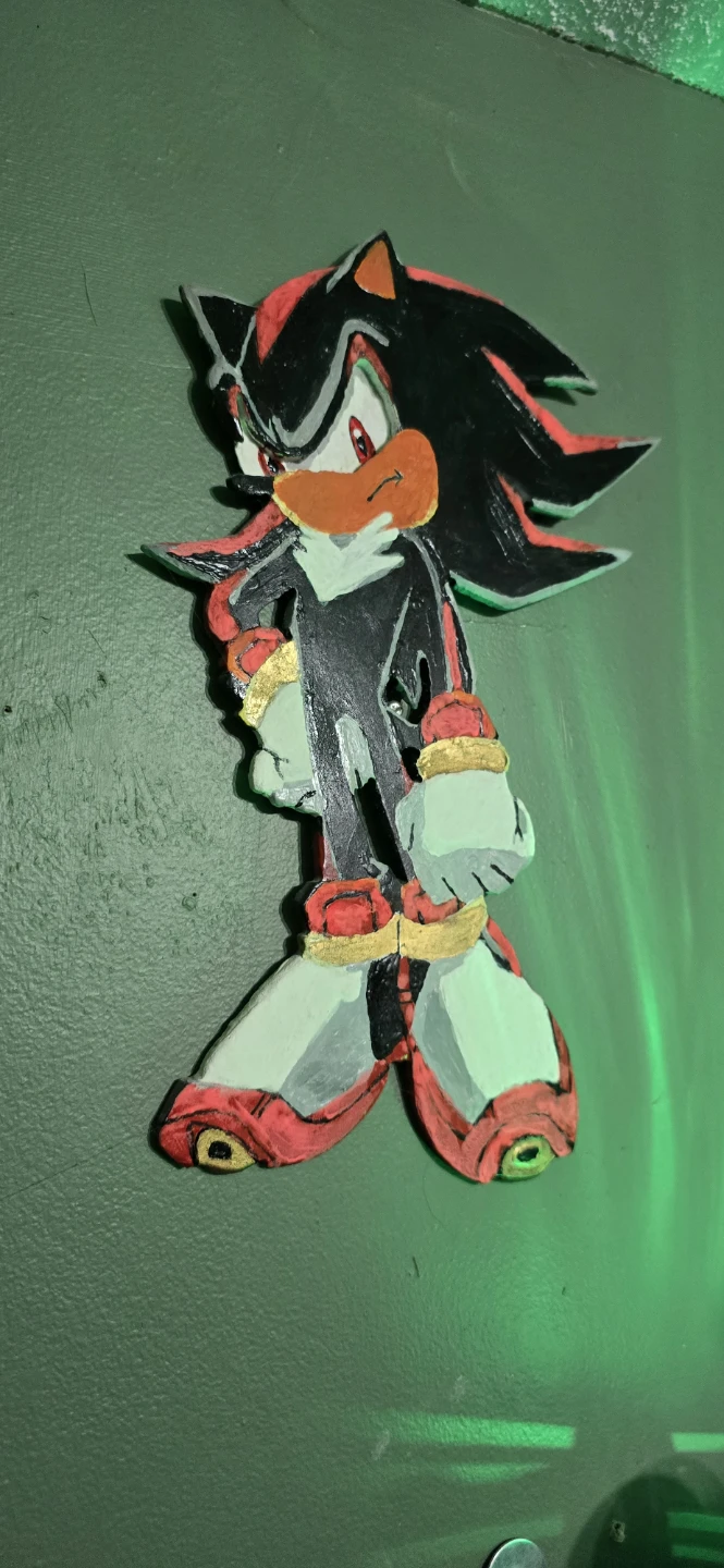 Shadow the Hedgehog metal Wall Art - photo 4