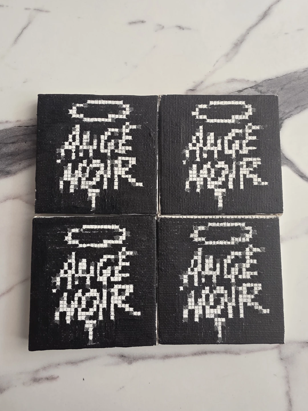 Ange Noir Magnets
