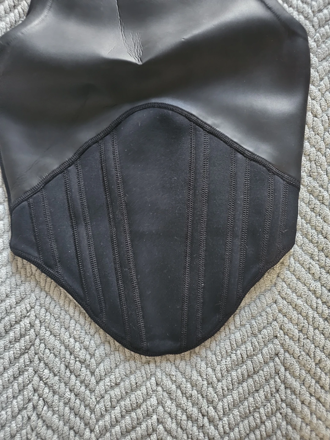 Haydenshapes Black Corset Style Vest Top Size 9 - photo 3