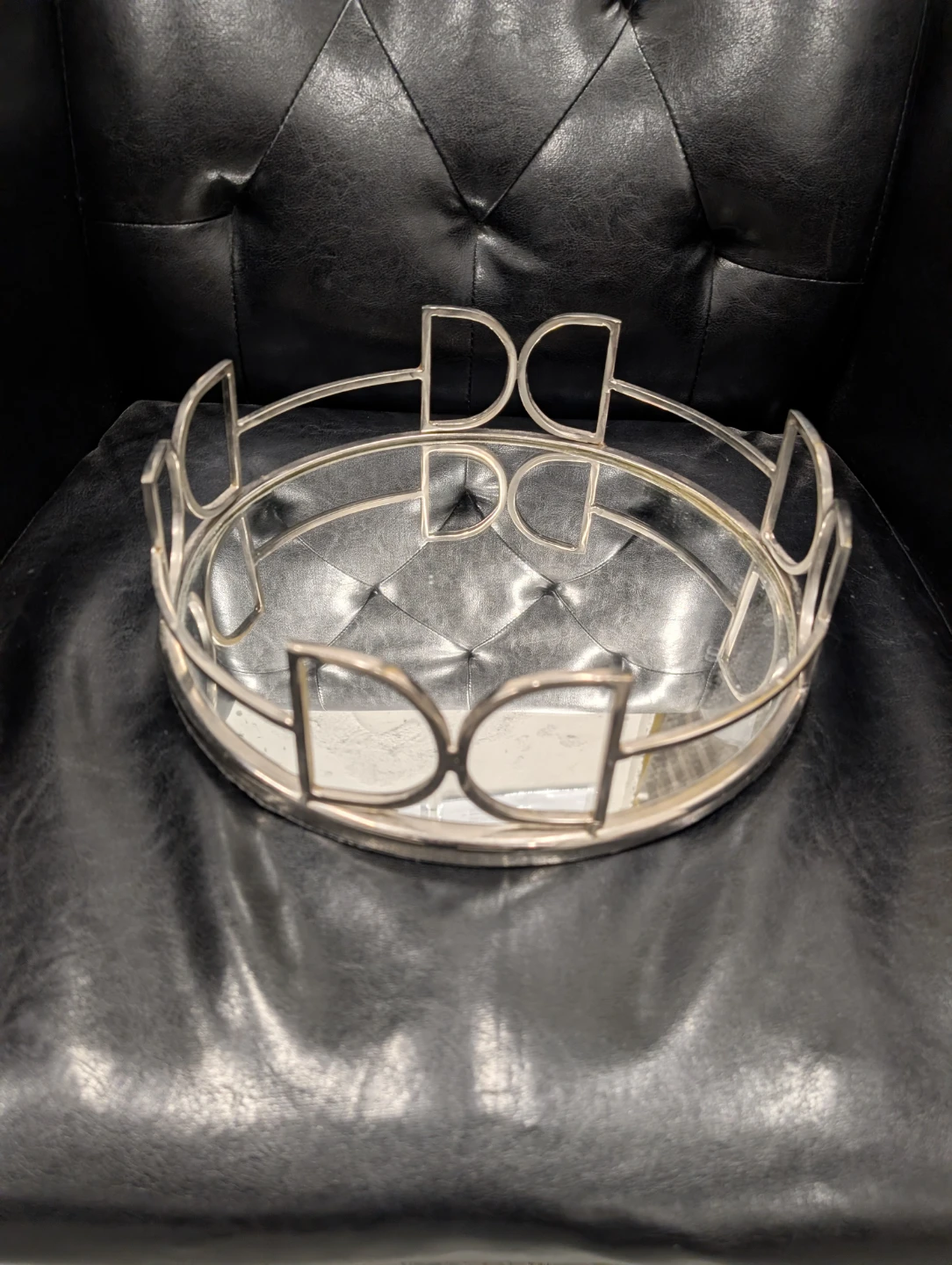 Decorative Mirrored Tray