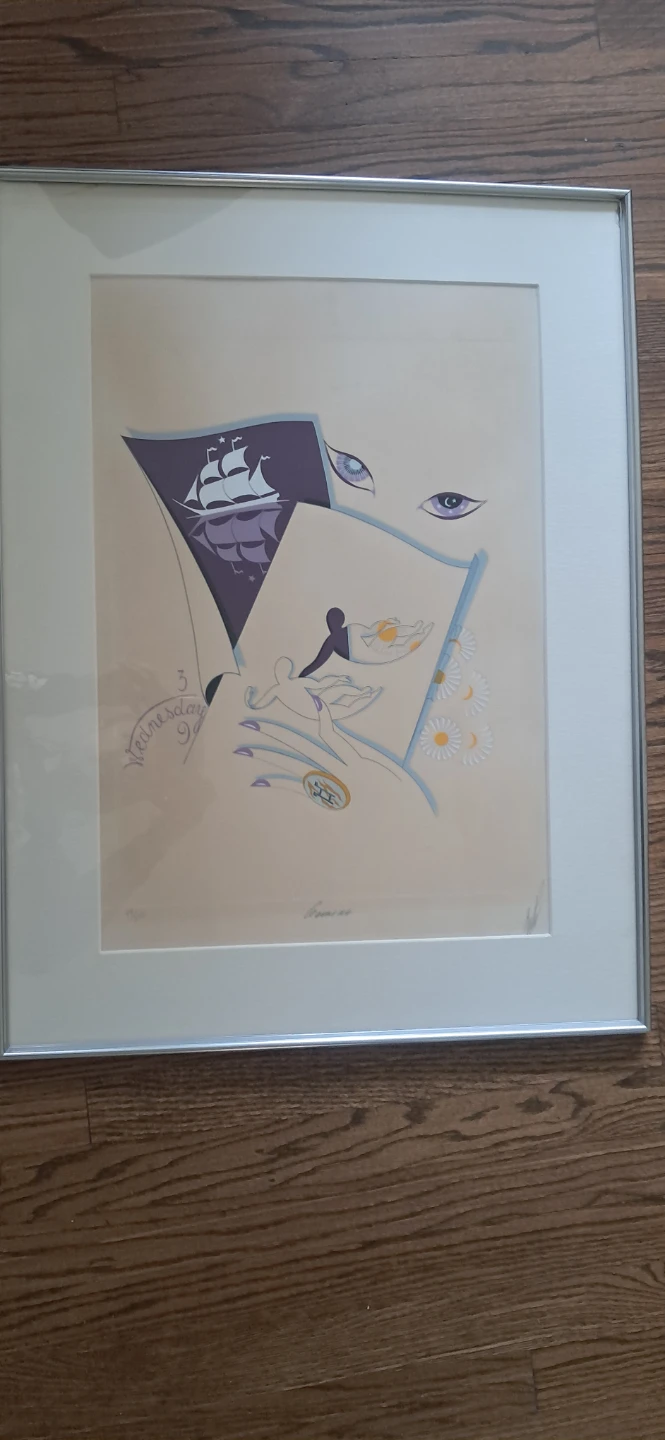Serigraph Limited Edition Art Print "Gemini" by Serigraph - photo 2