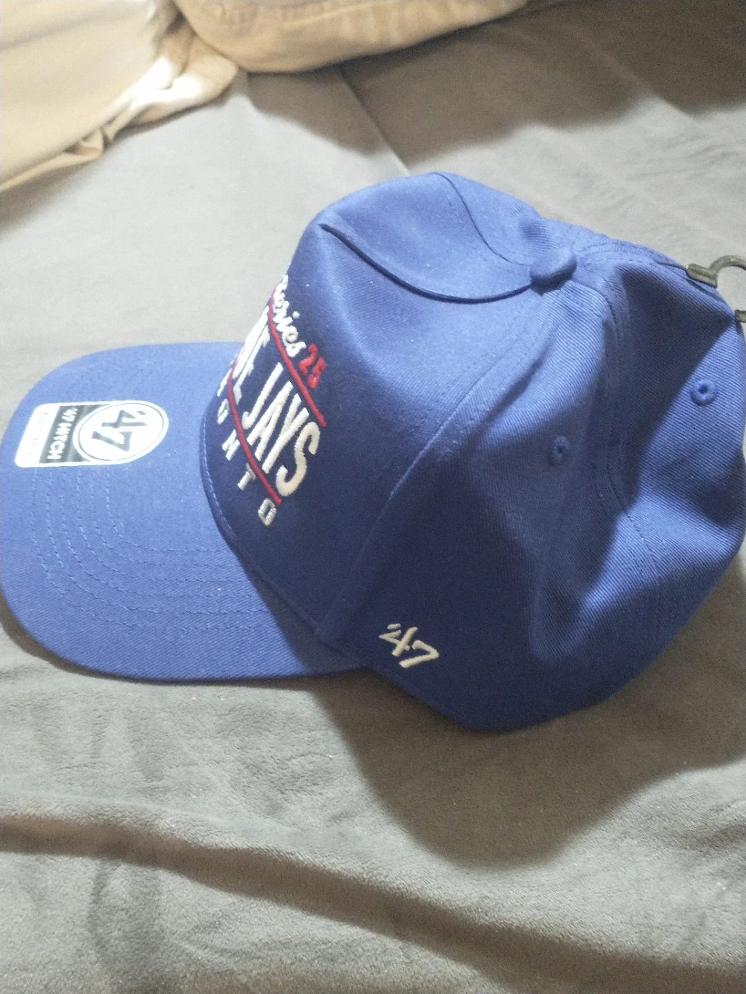 Nice, rare 2025 World Series Blue Jays 47 Hitch adjustable cap - photo 3