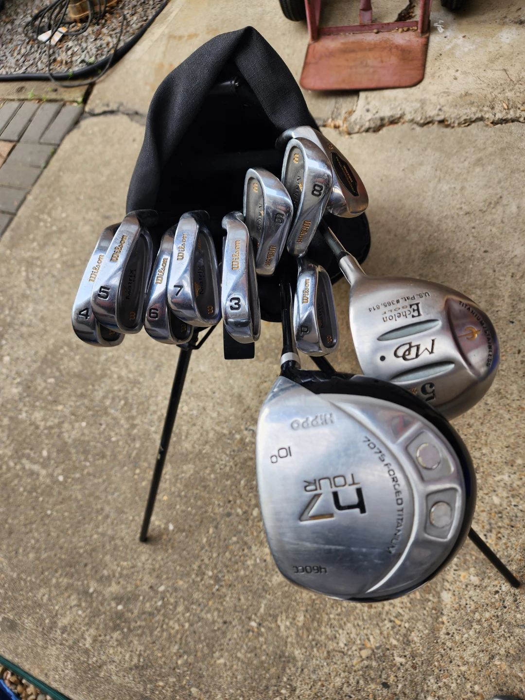 Wilson Matrix OS Golf Club Set with Bag