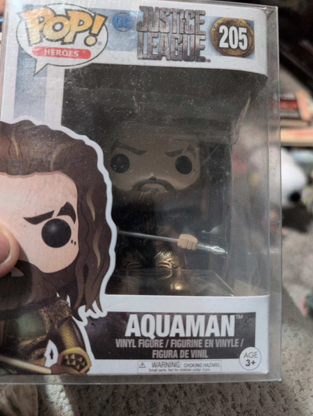 Funko Pop! Heroes DC Justice League Aquaman #205 Vinyl Figure