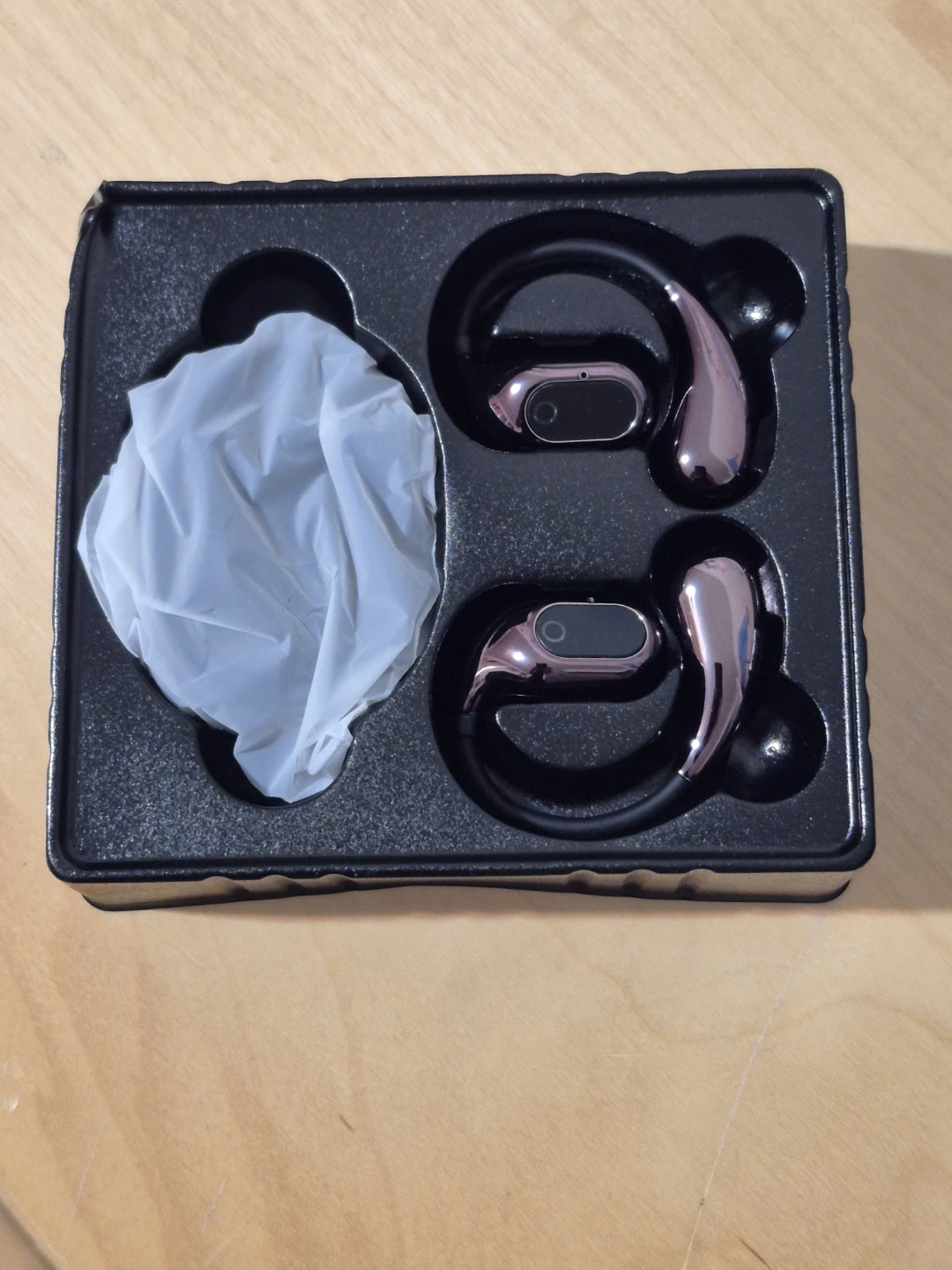 BNIB)AI Language Translator Airbuds Colour Black - photo 2