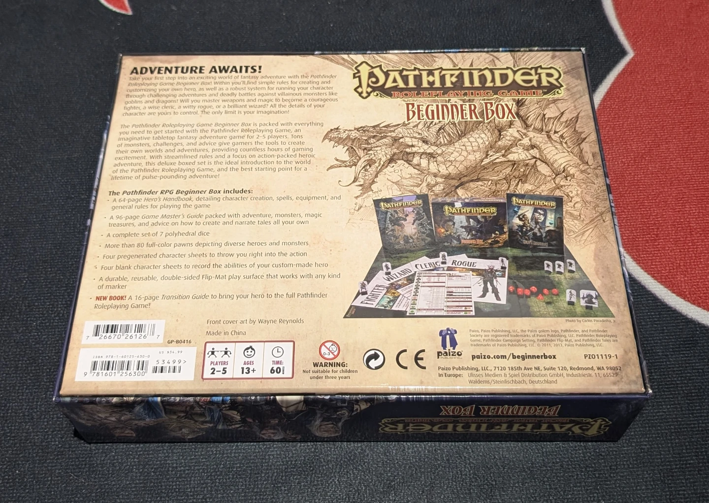 Pathfinder RPG Beginner Box Roleplaying Game Paizo - photo 2